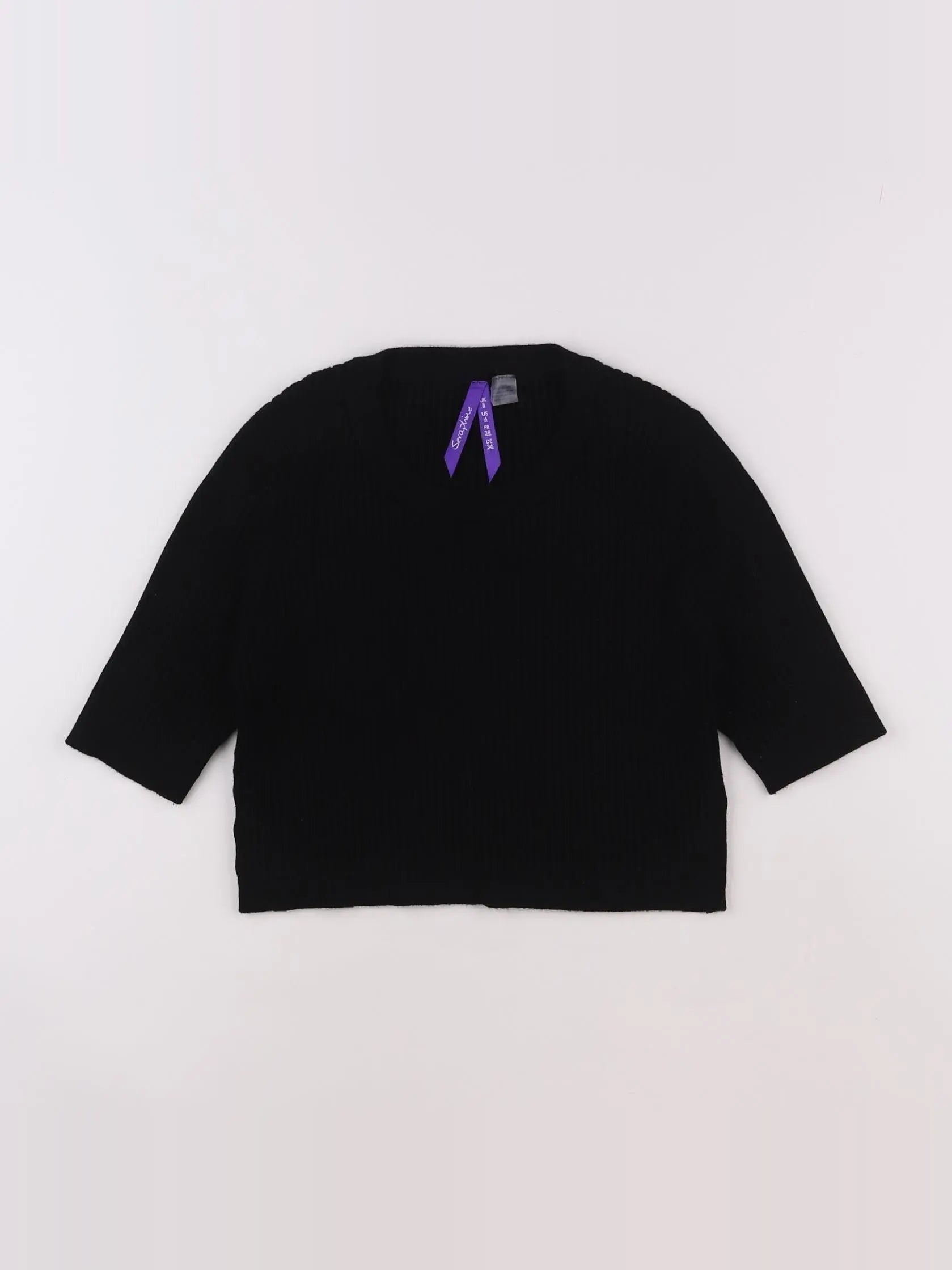 Seraphine - pull court noir - 38