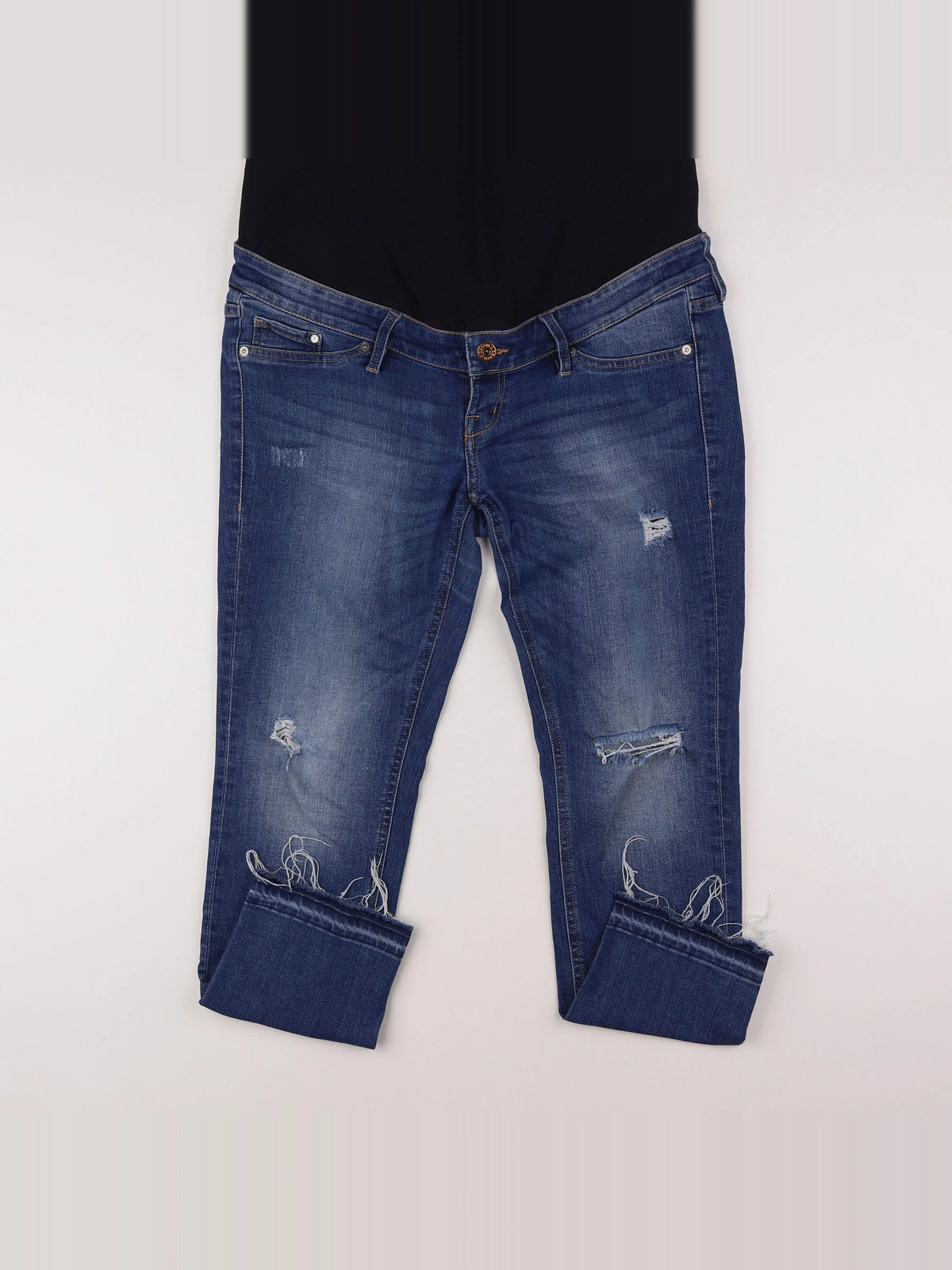 H&M - jean grossesse bleu - 40