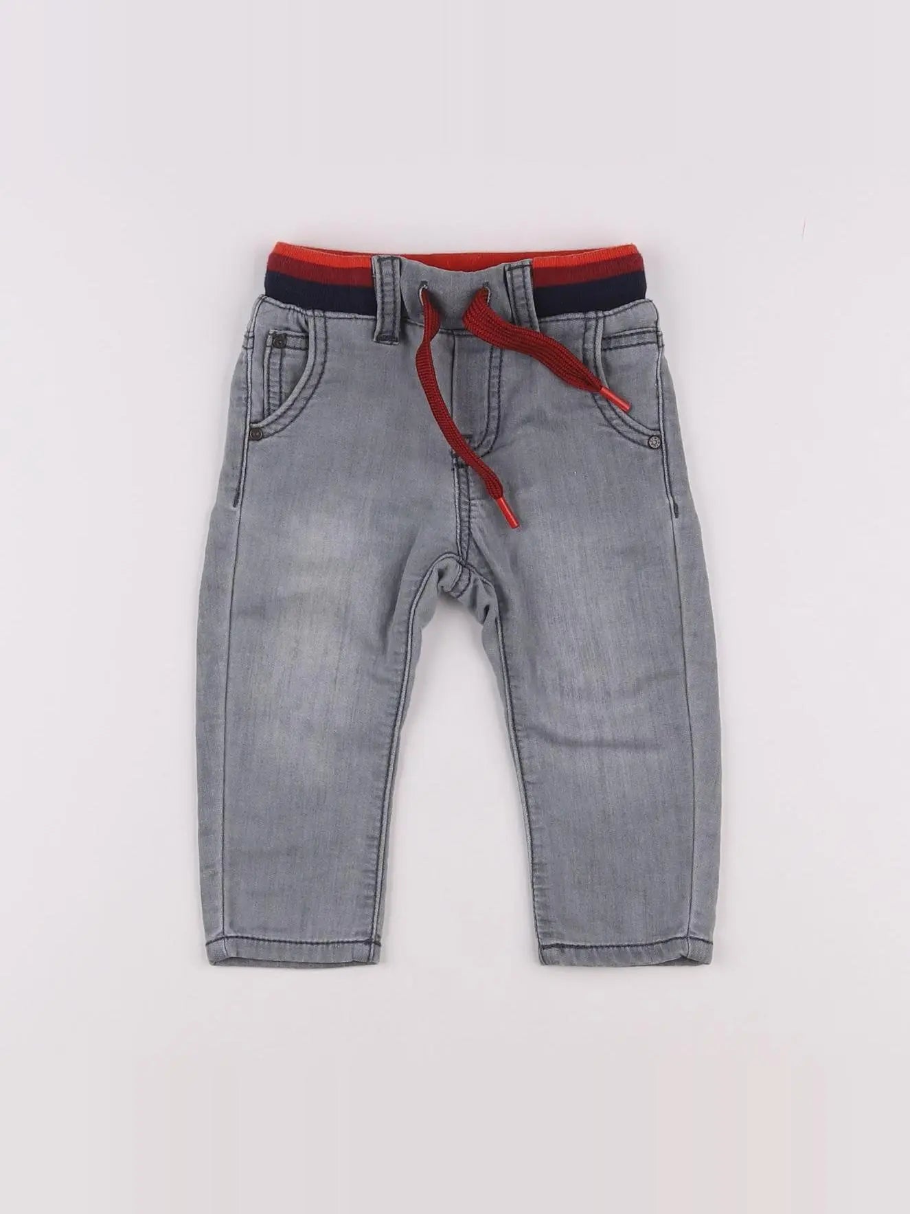 Catimini - jean gris - 12 mois
