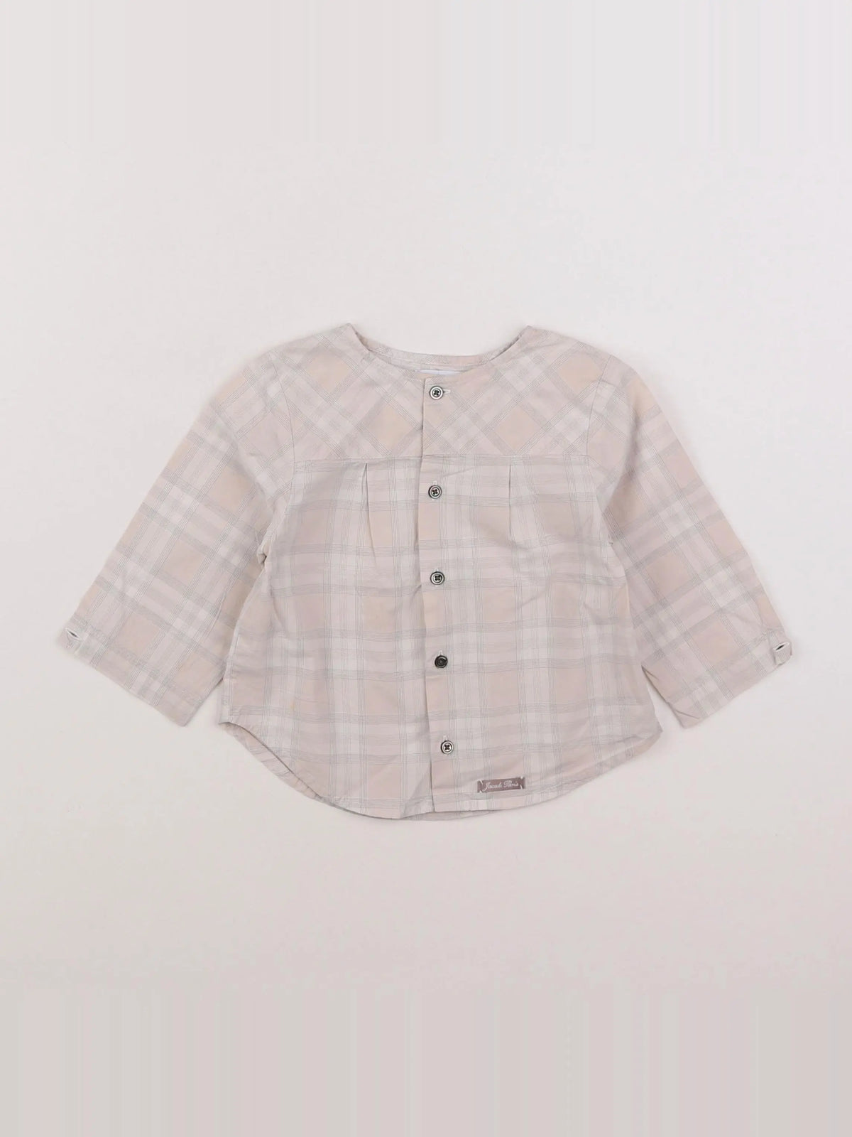 Jacadi - chemise beige - 12 mois
