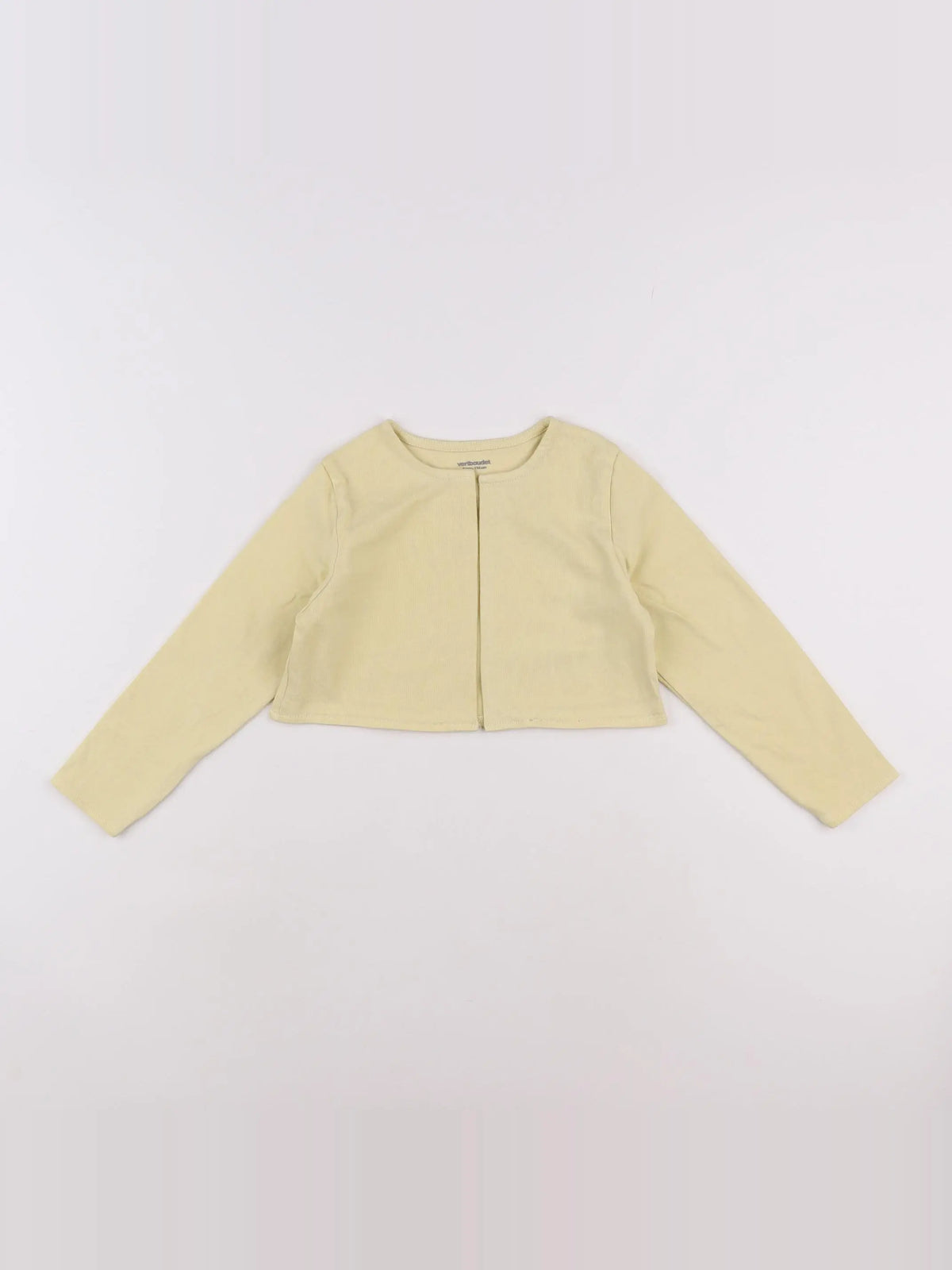 Vertbaudet - tee-shirt jaune - 6 ans