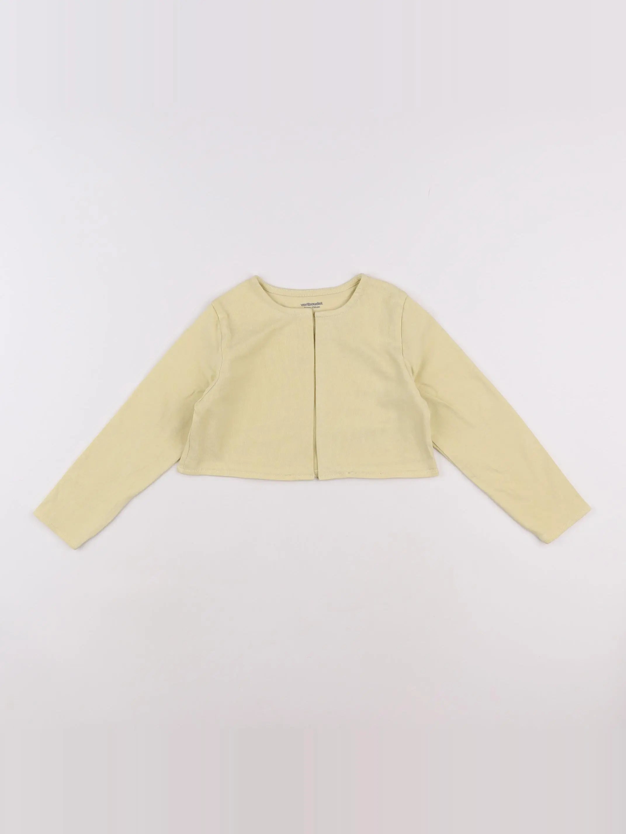 Vertbaudet - tee-shirt jaune - 6 ans