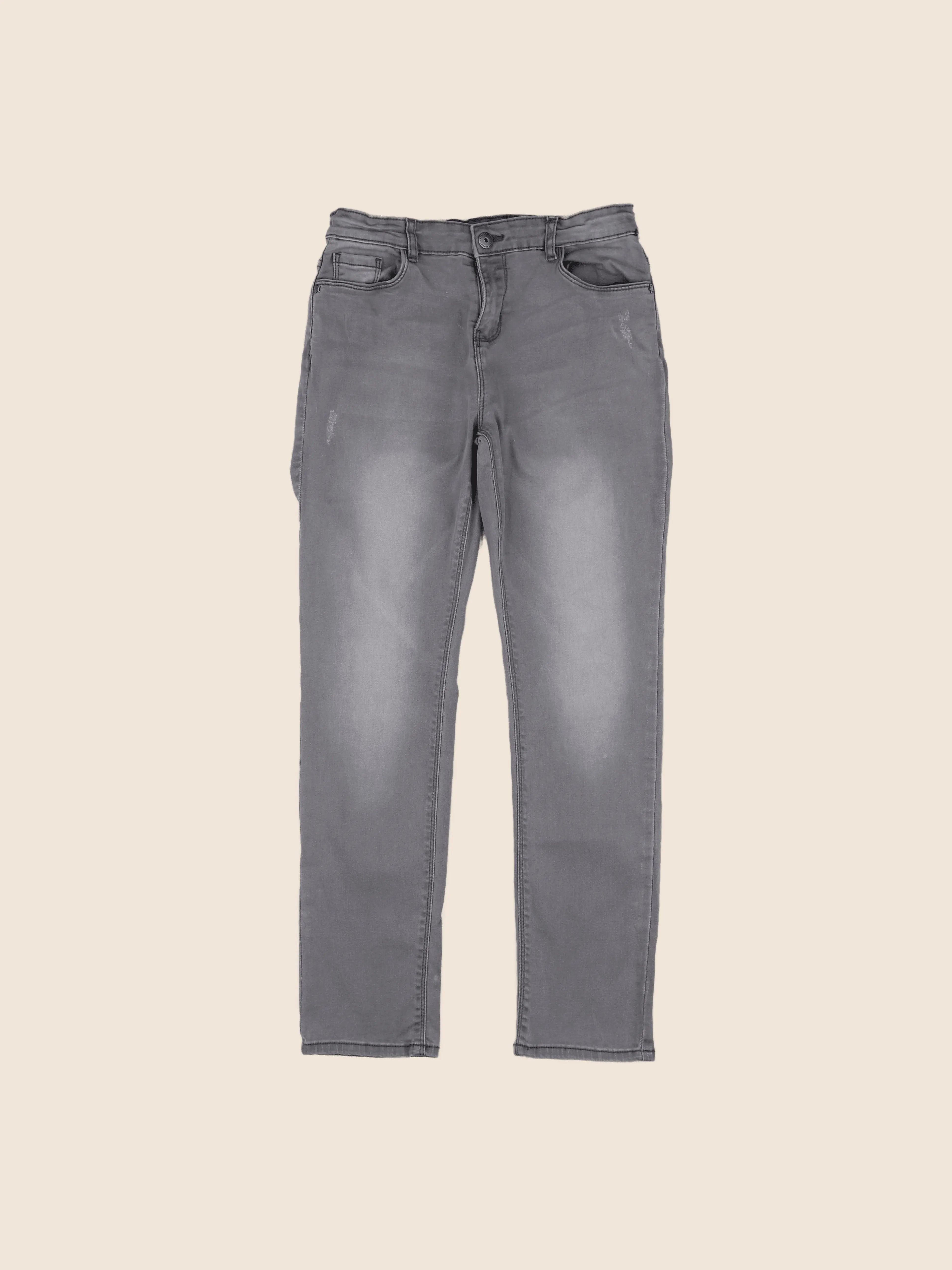 Vertbaudet - jean gris - 12 ans