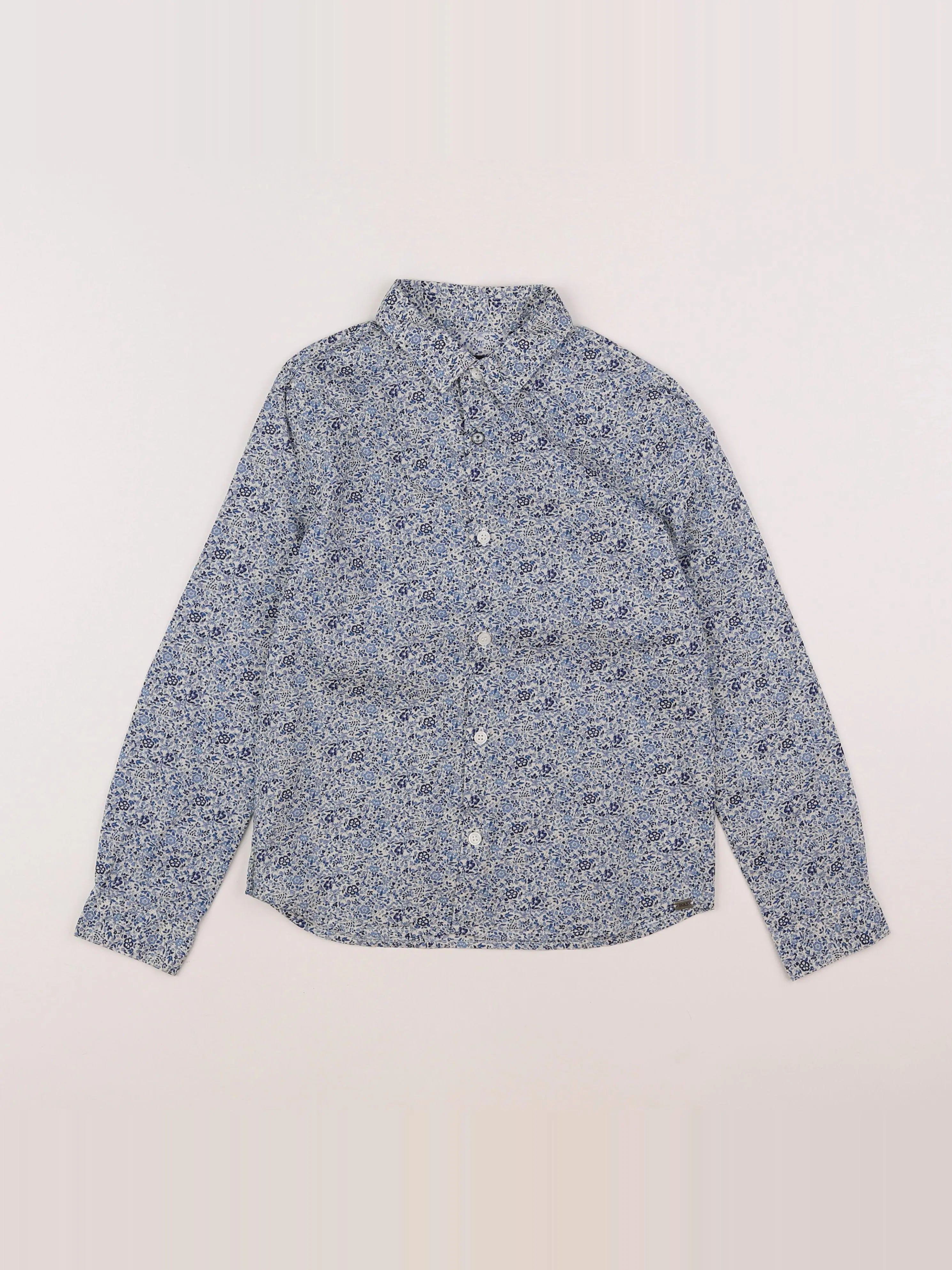 IKKS - chemise bleu - 8 ans
