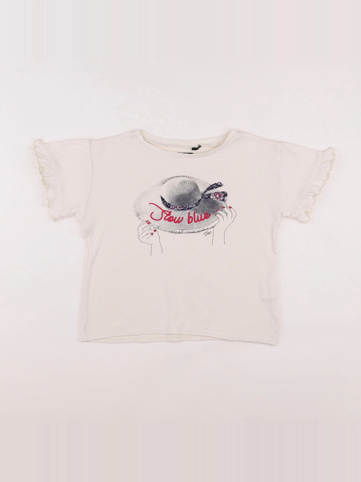 IKKS - tee-shirt multicolore - 8 ans