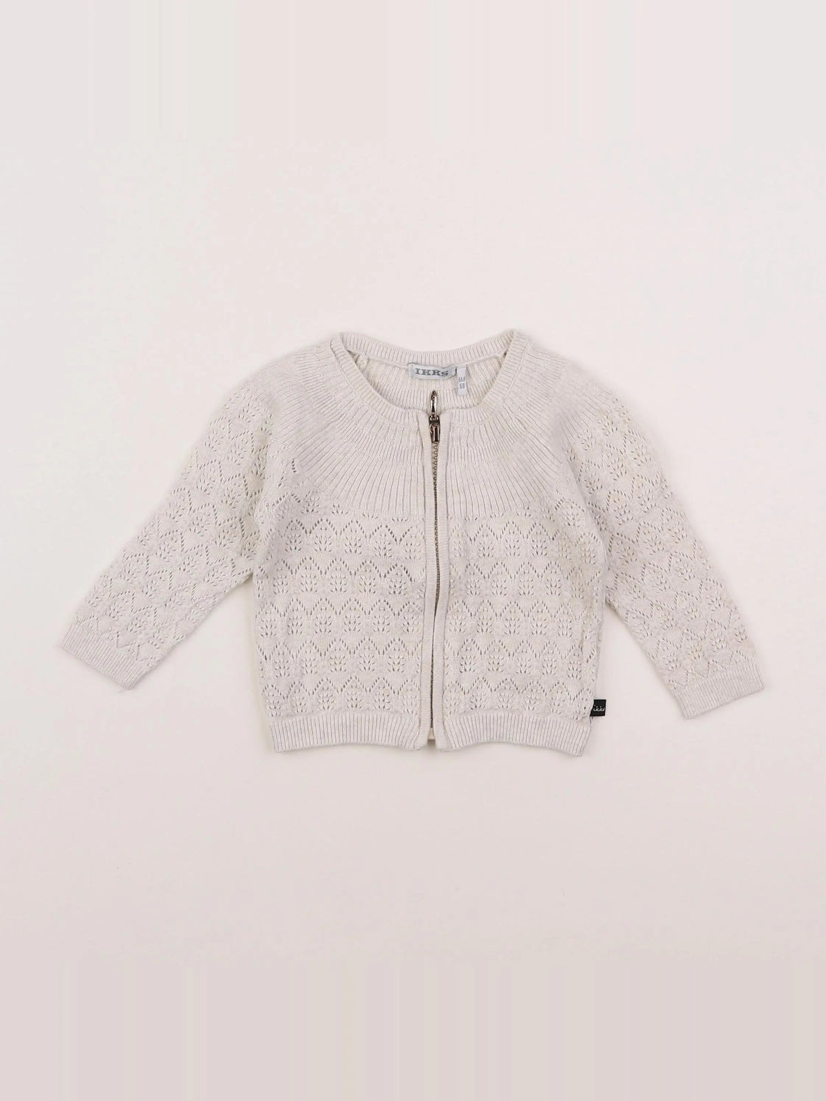 IKKS - gilet beige - 6 mois