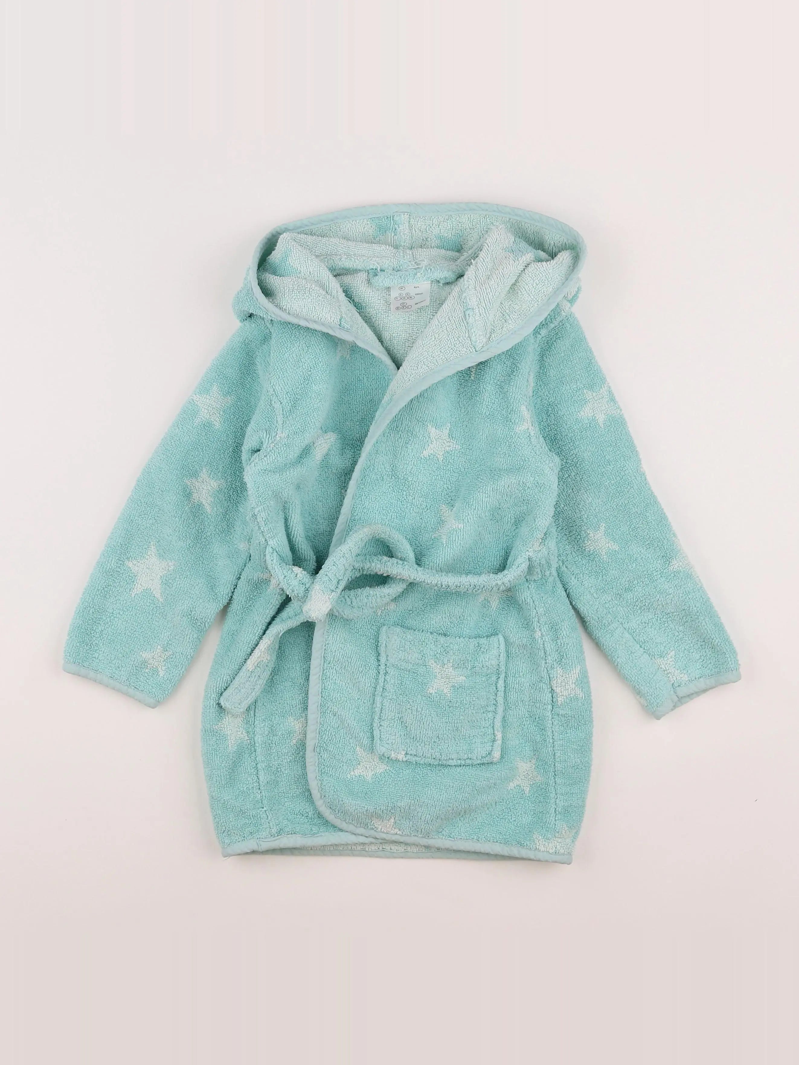 Vertbaudet - peignoir bleu - 4 ans