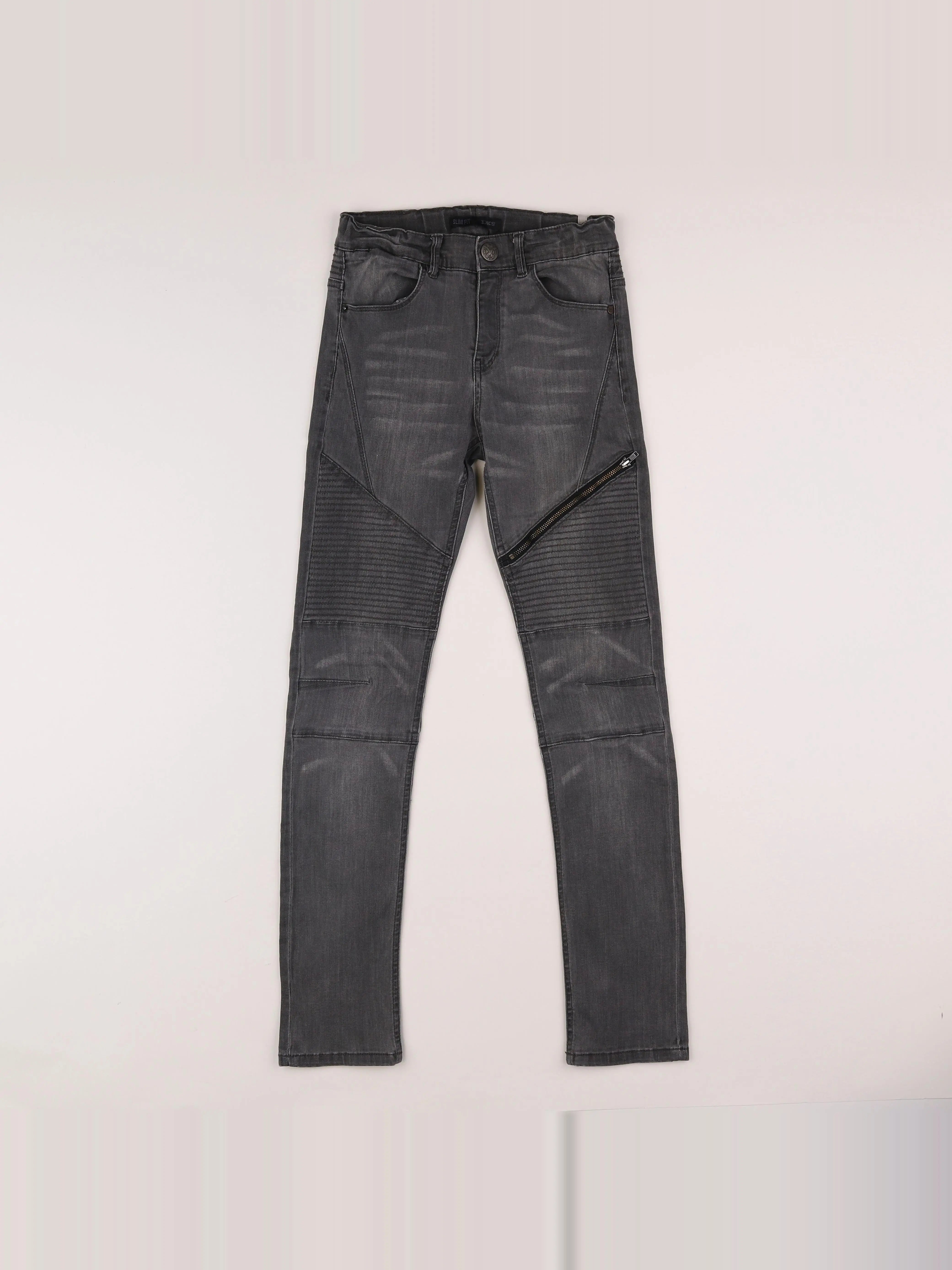 IKKS - jean gris - 12 ans