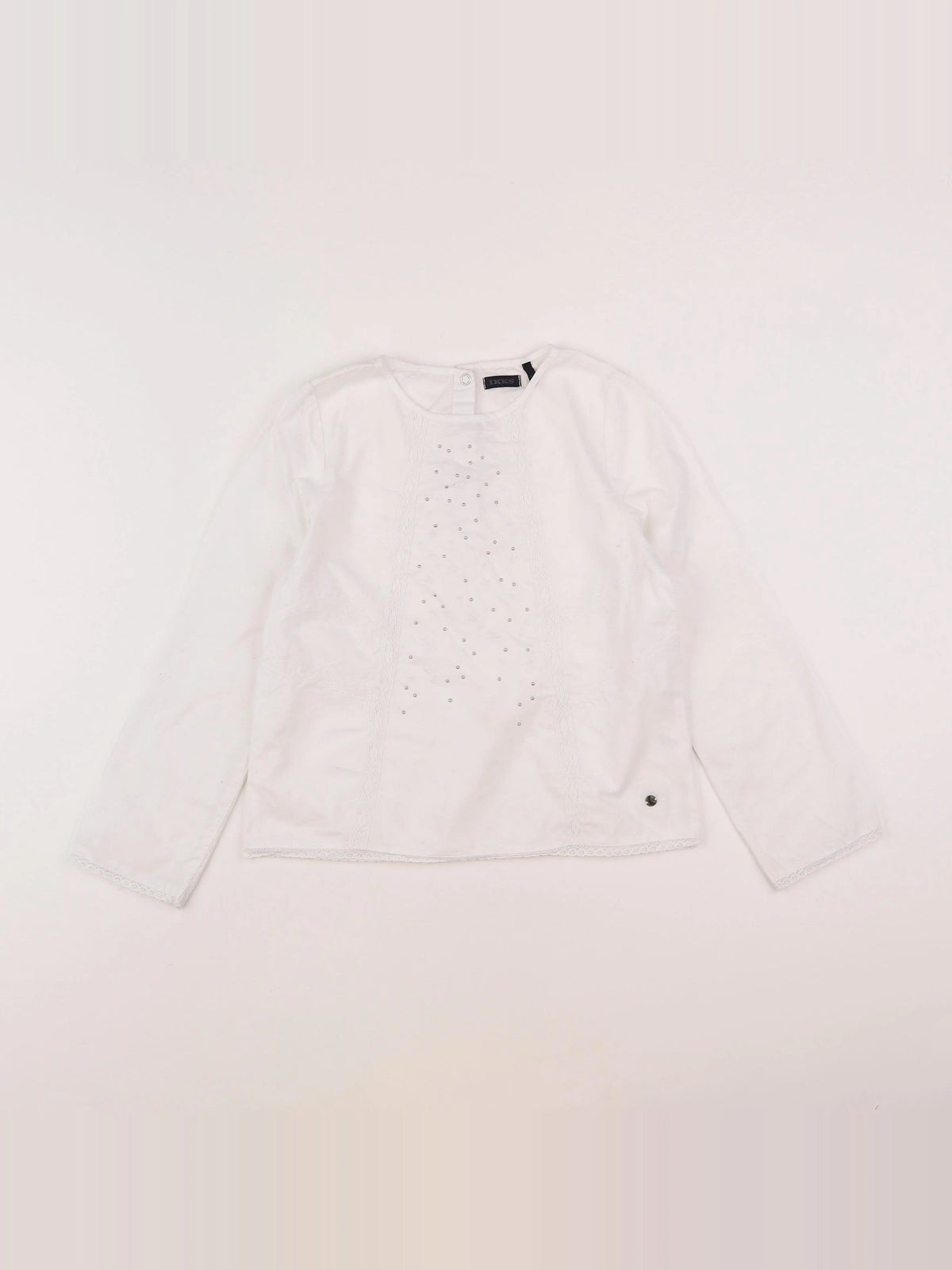 IKKS - blouse blanc - 8 ans