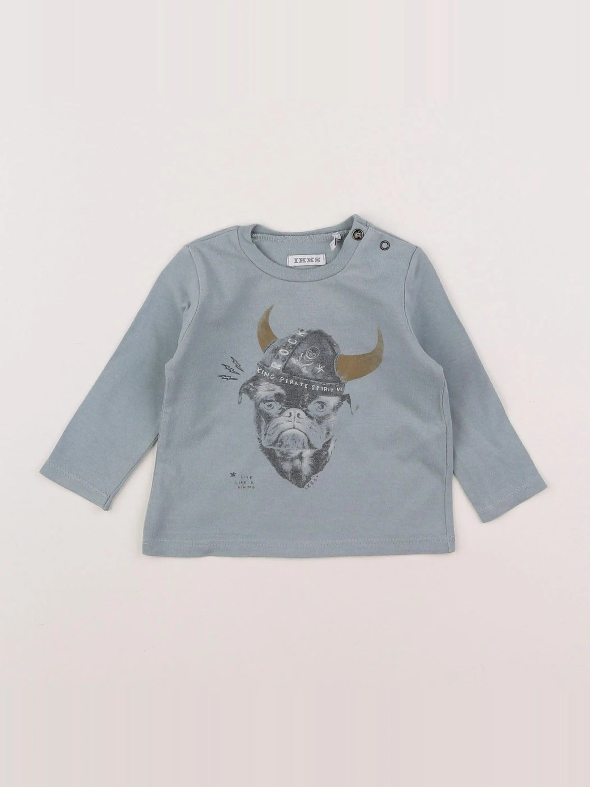 IKKS - tee-shirt vert - 6 mois