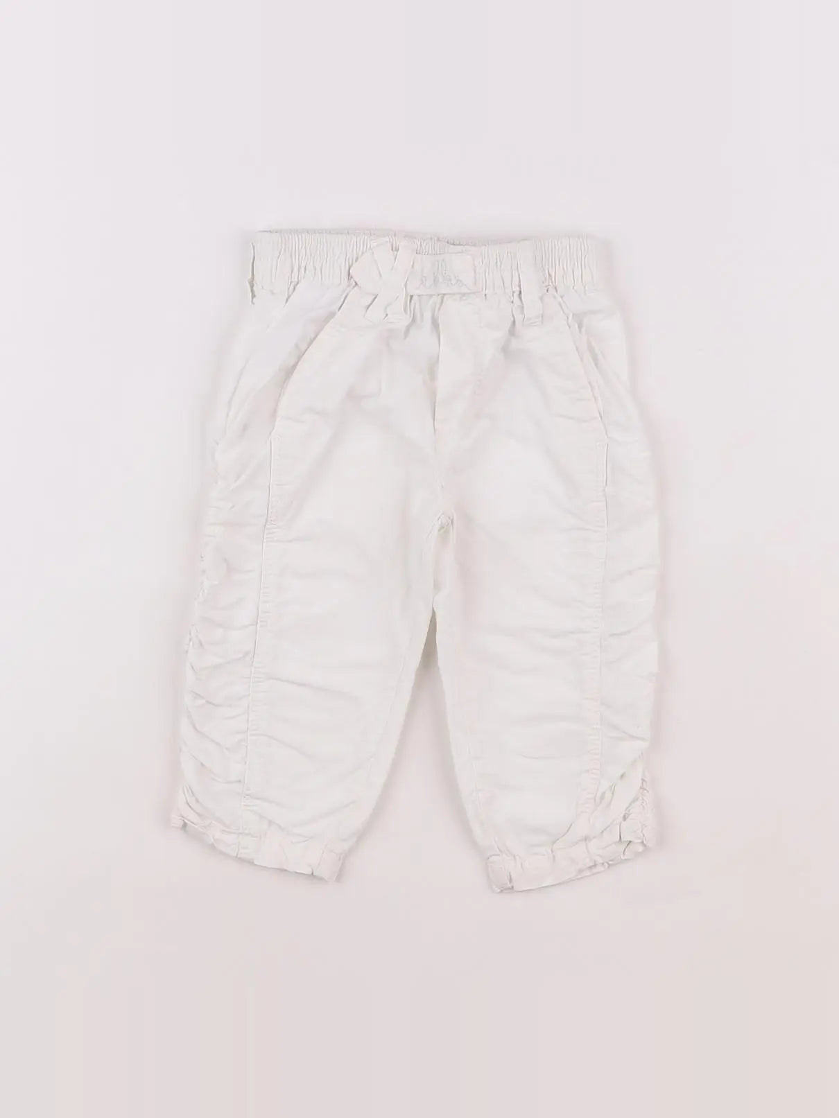 IKKS - pantalon blanc - 6 ans