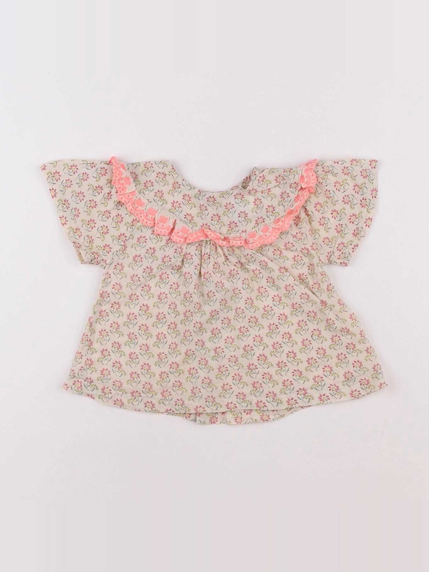 Bonheur du jour - blouse beige - 12 mois