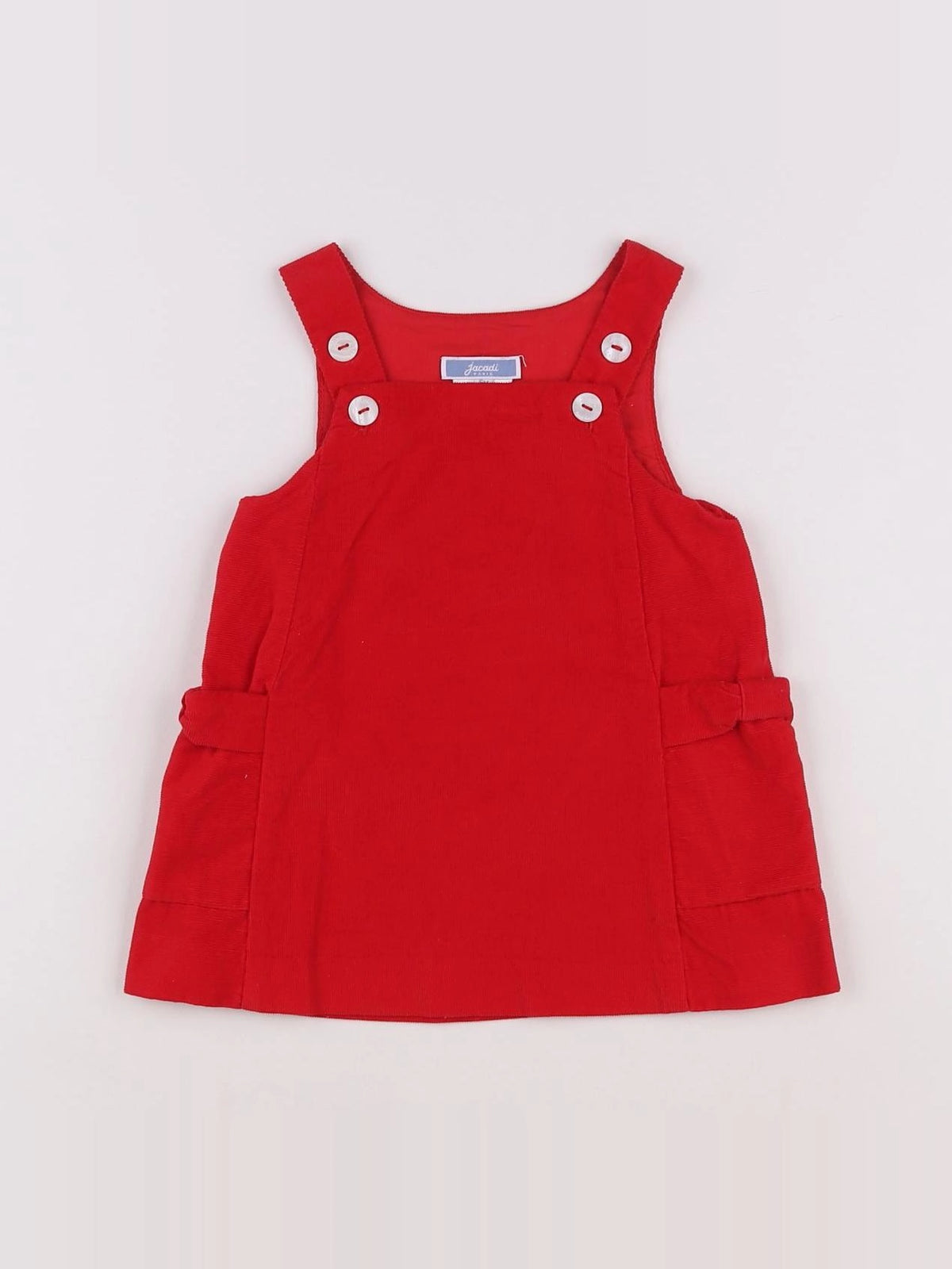 Jacadi - robe rouge - 6 mois