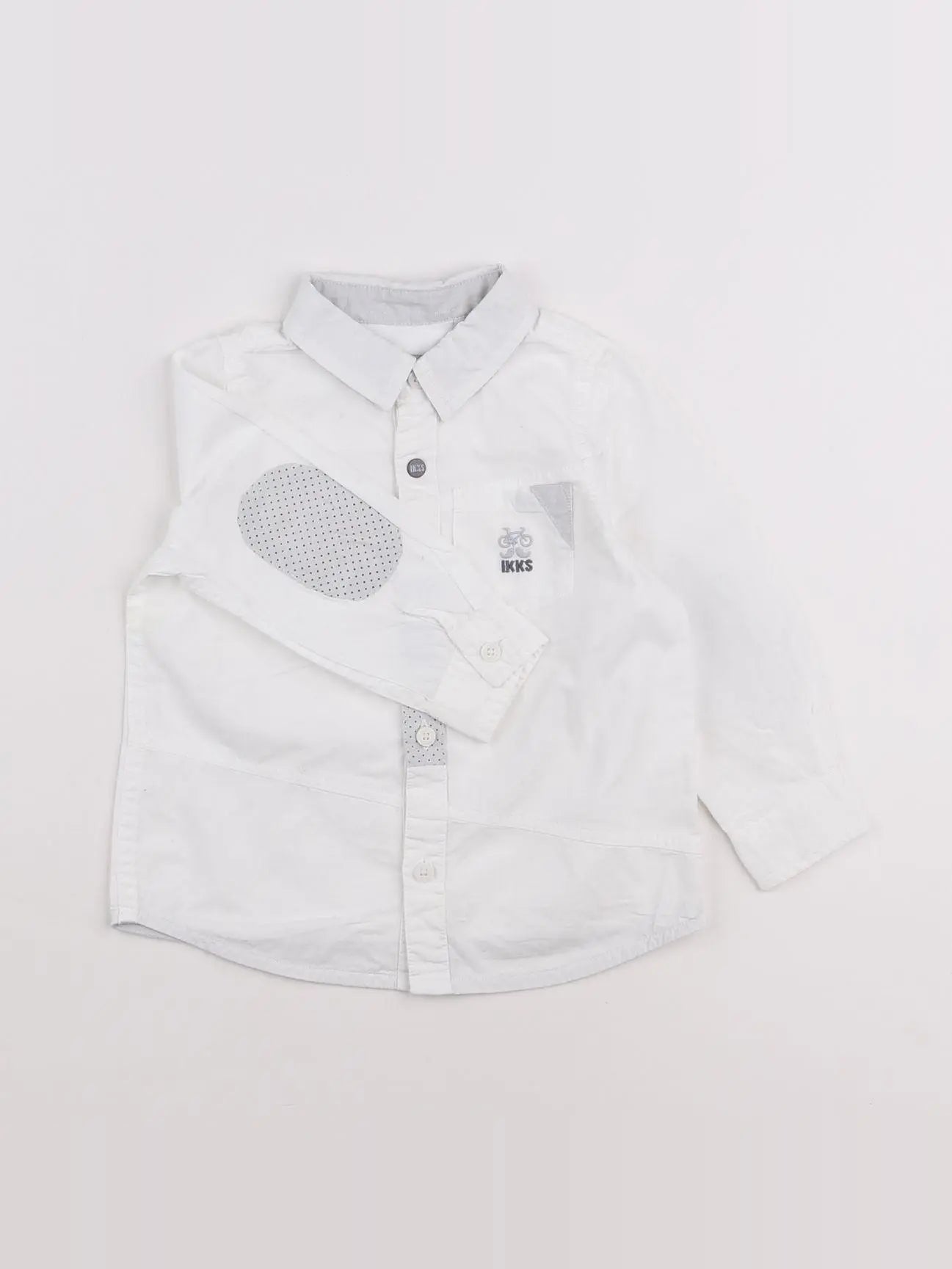 IKKS - chemise blanc - 12 mois