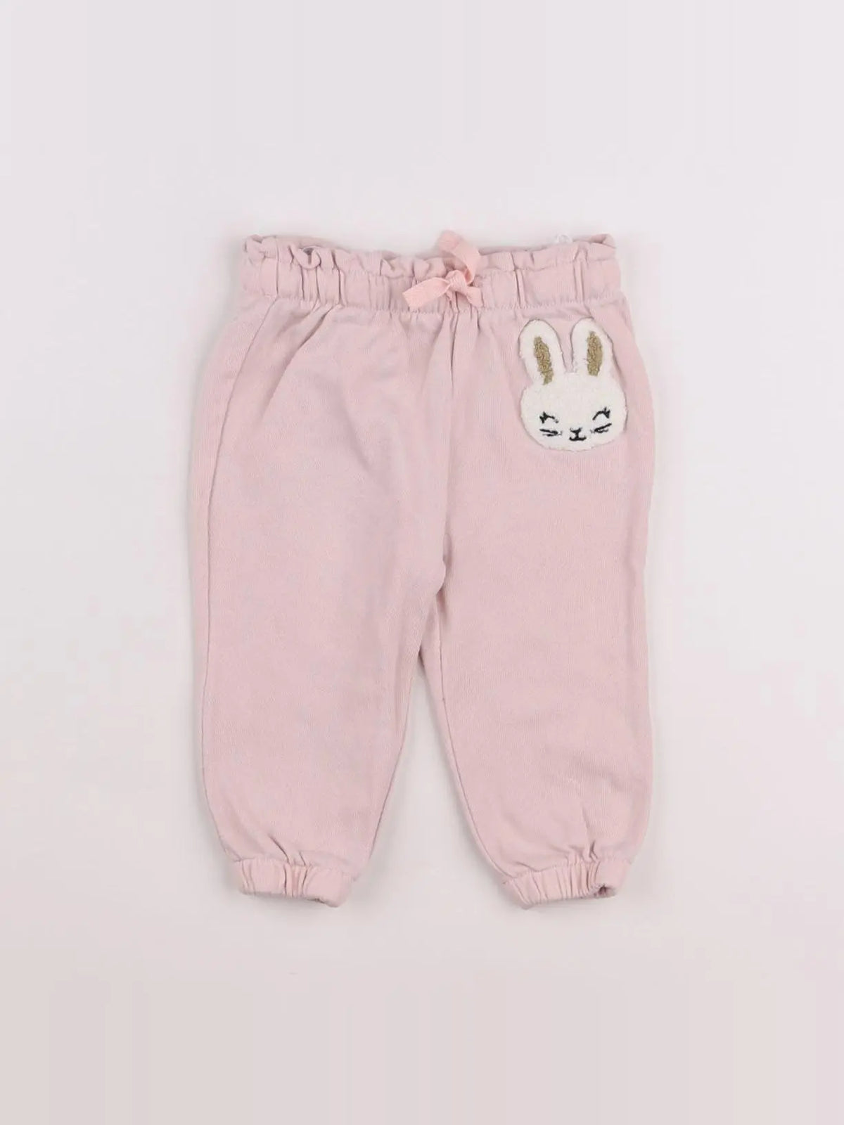 H&M - jogging rose - 6/9 mois