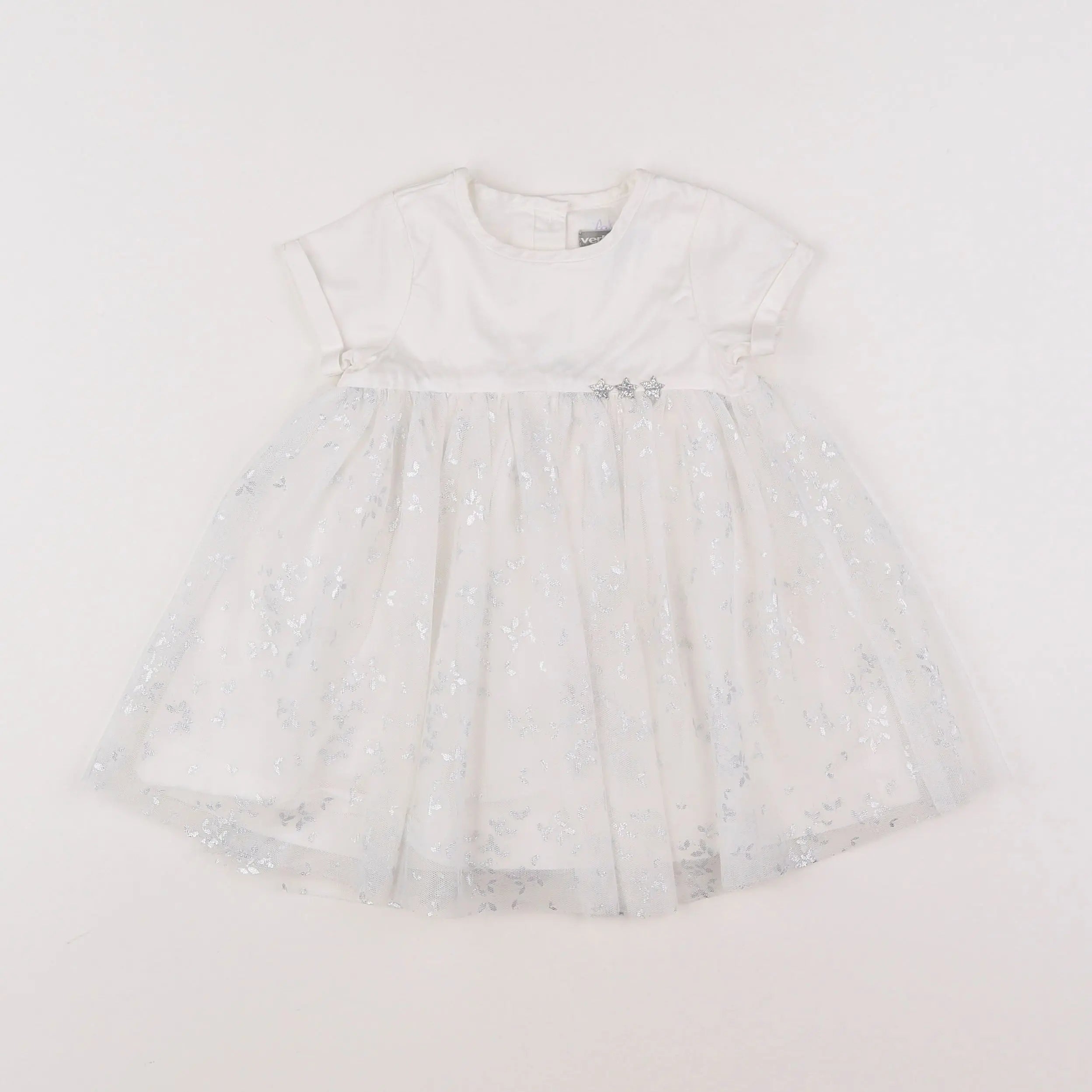 Vertbaudet - robe blanc - 6 mois