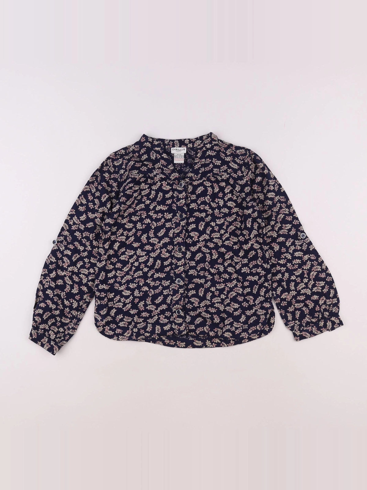 Cyrillus - blouse bleu - 8 ans