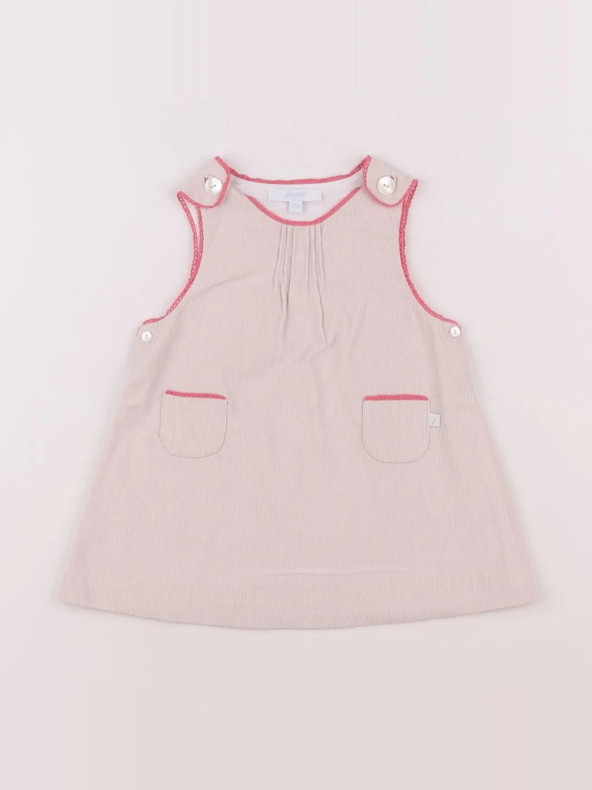 Jacadi - robe beige - 6 mois