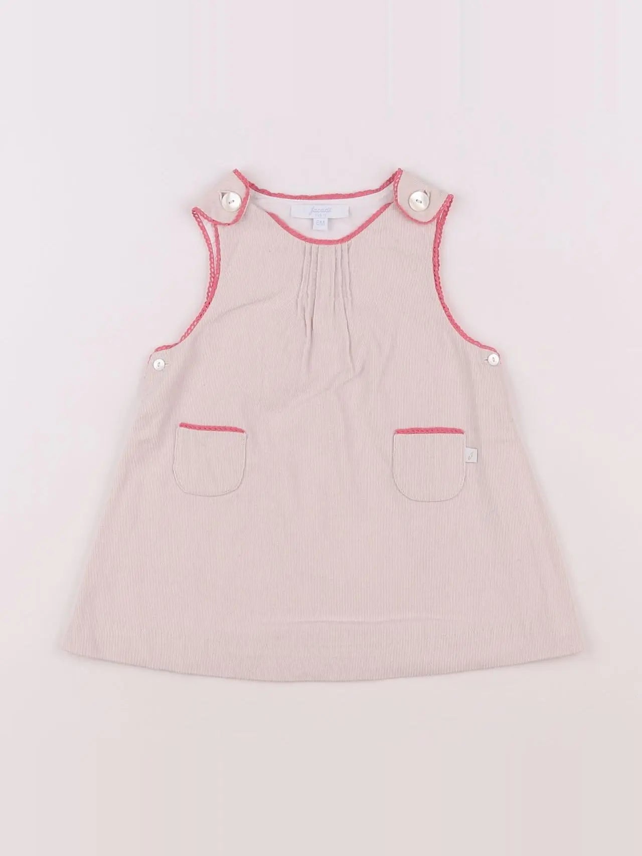 Jacadi - robe beige - 6 mois