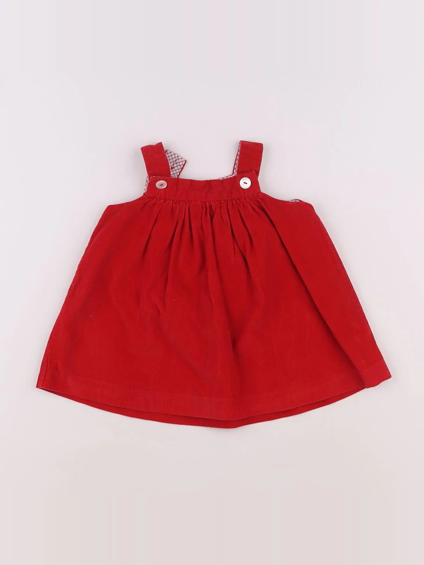 Jacadi - robe rouge - 6 mois