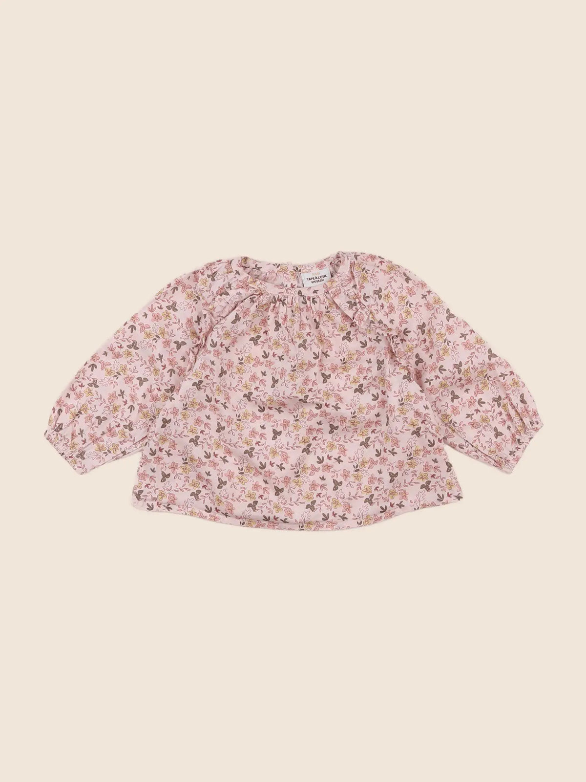Tape à l'oeil - blouse rose - 6 mois