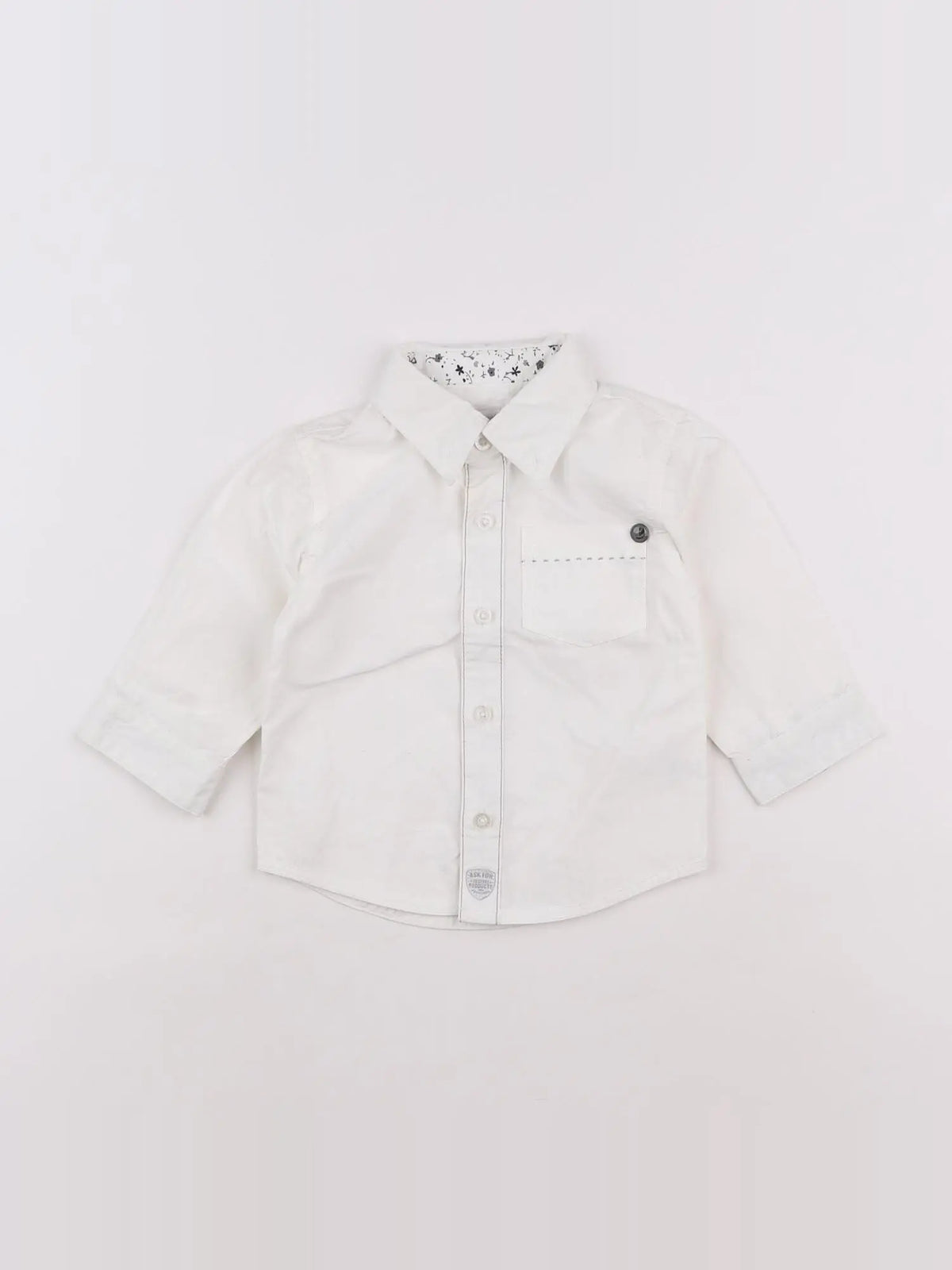 Absorba - chemise blanc - 6 mois