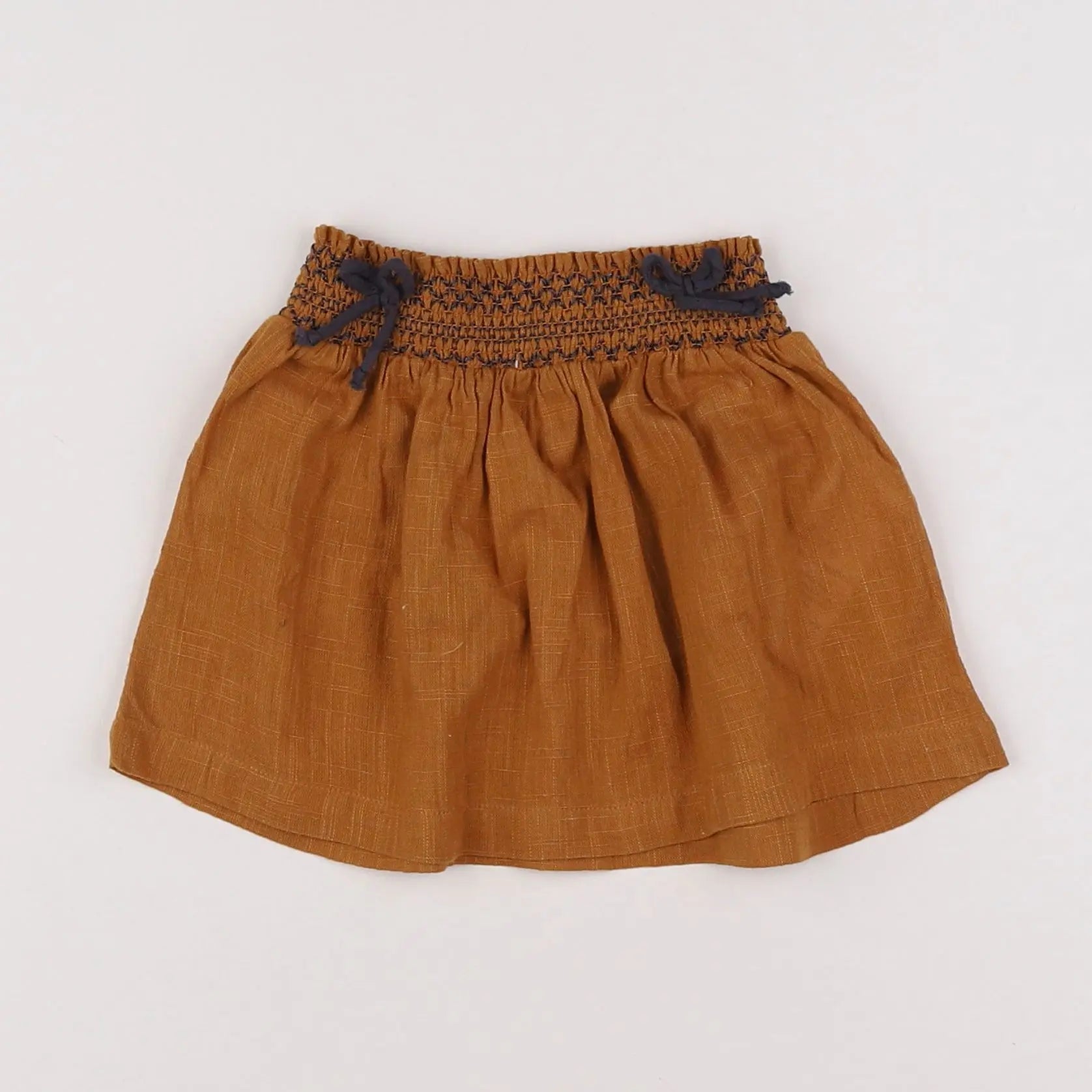Vertbaudet - jupe marron - 12 mois