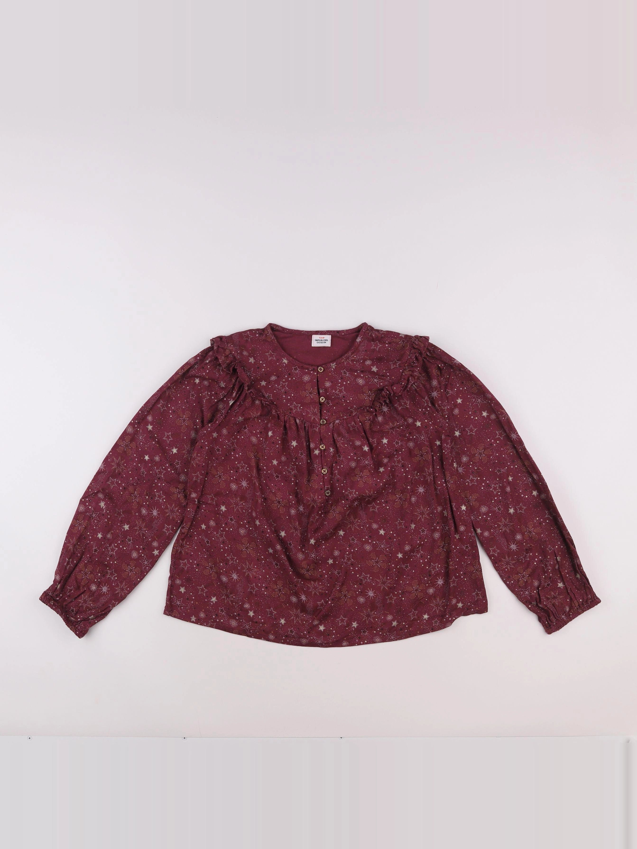 Tape à l'oeil - blouse rouge - 12 ans