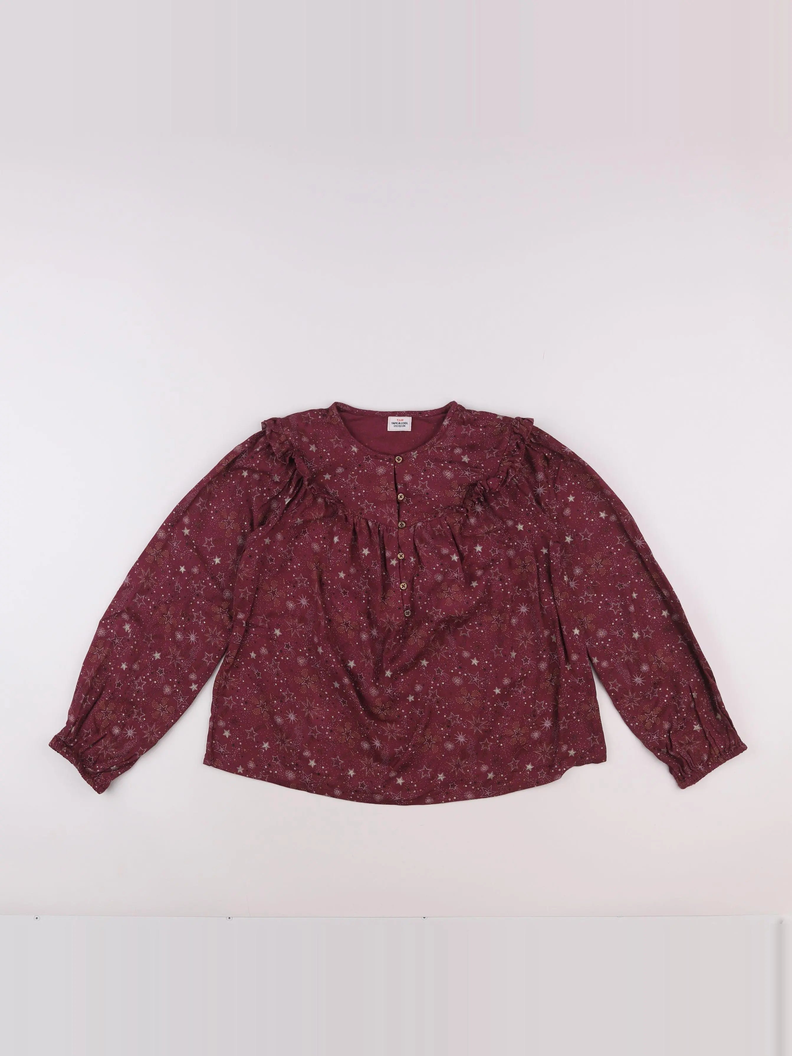 Tape à l'oeil - blouse rouge - 12 ans