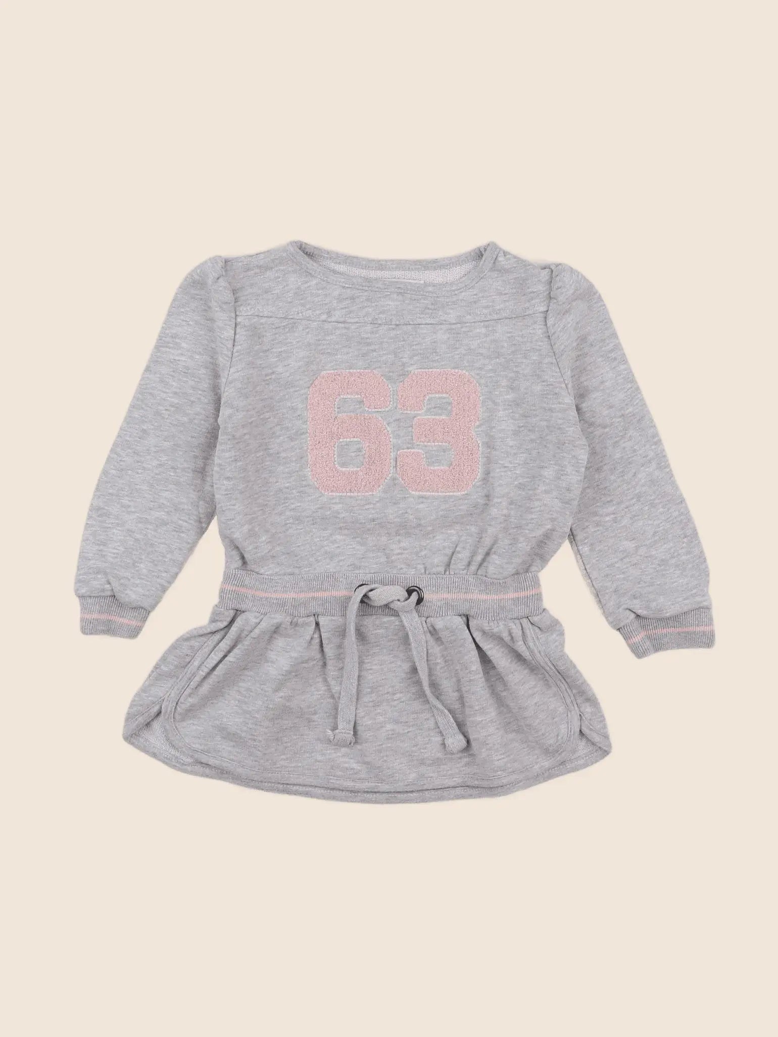 Vertbaudet - robe gris - 3 ans