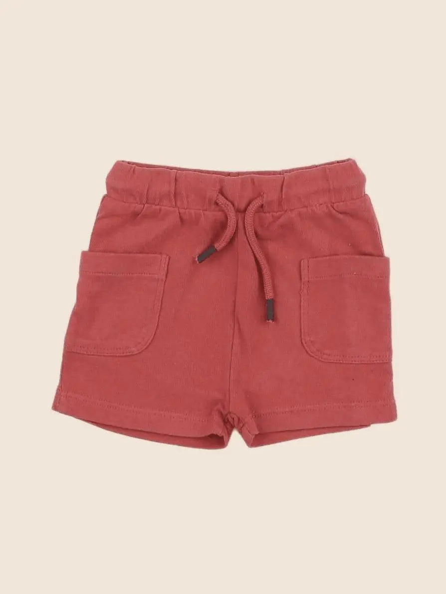 Vertbaudet - short rose - 3/6 mois
