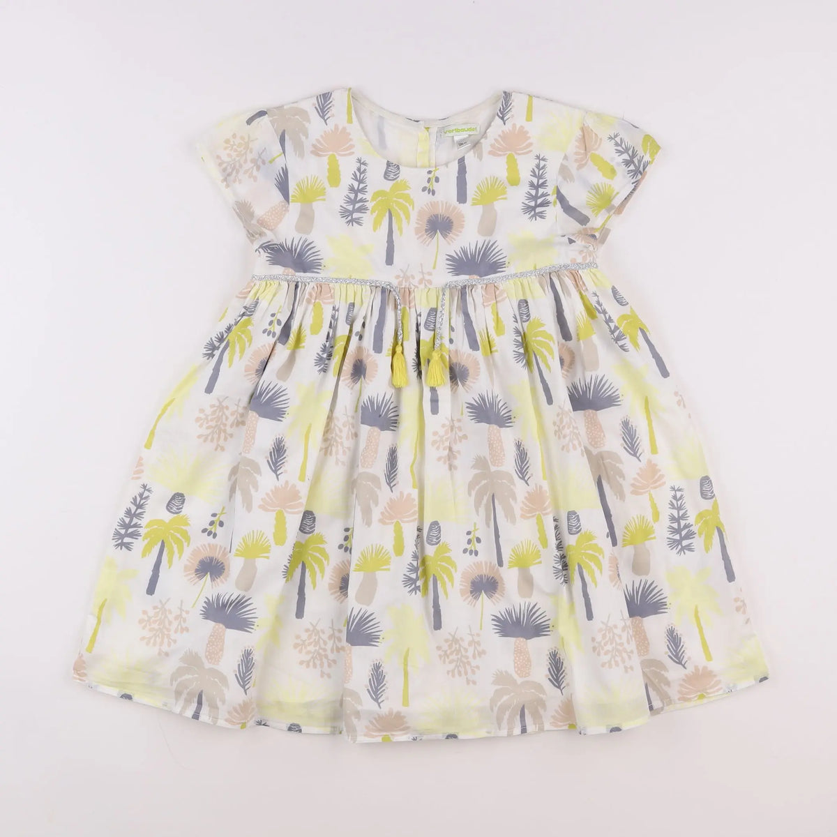 Vertbaudet - robe multicolore - 8 ans
