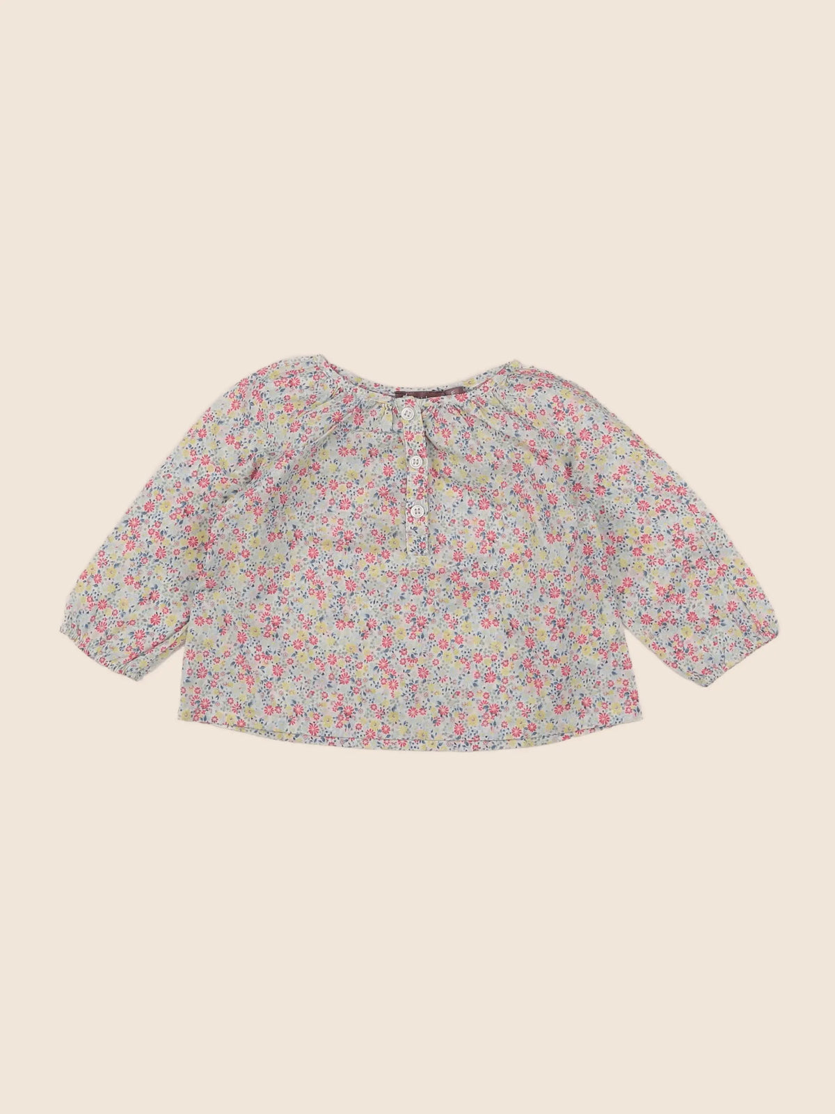 Boutchou - blouse multicolore - 6 mois