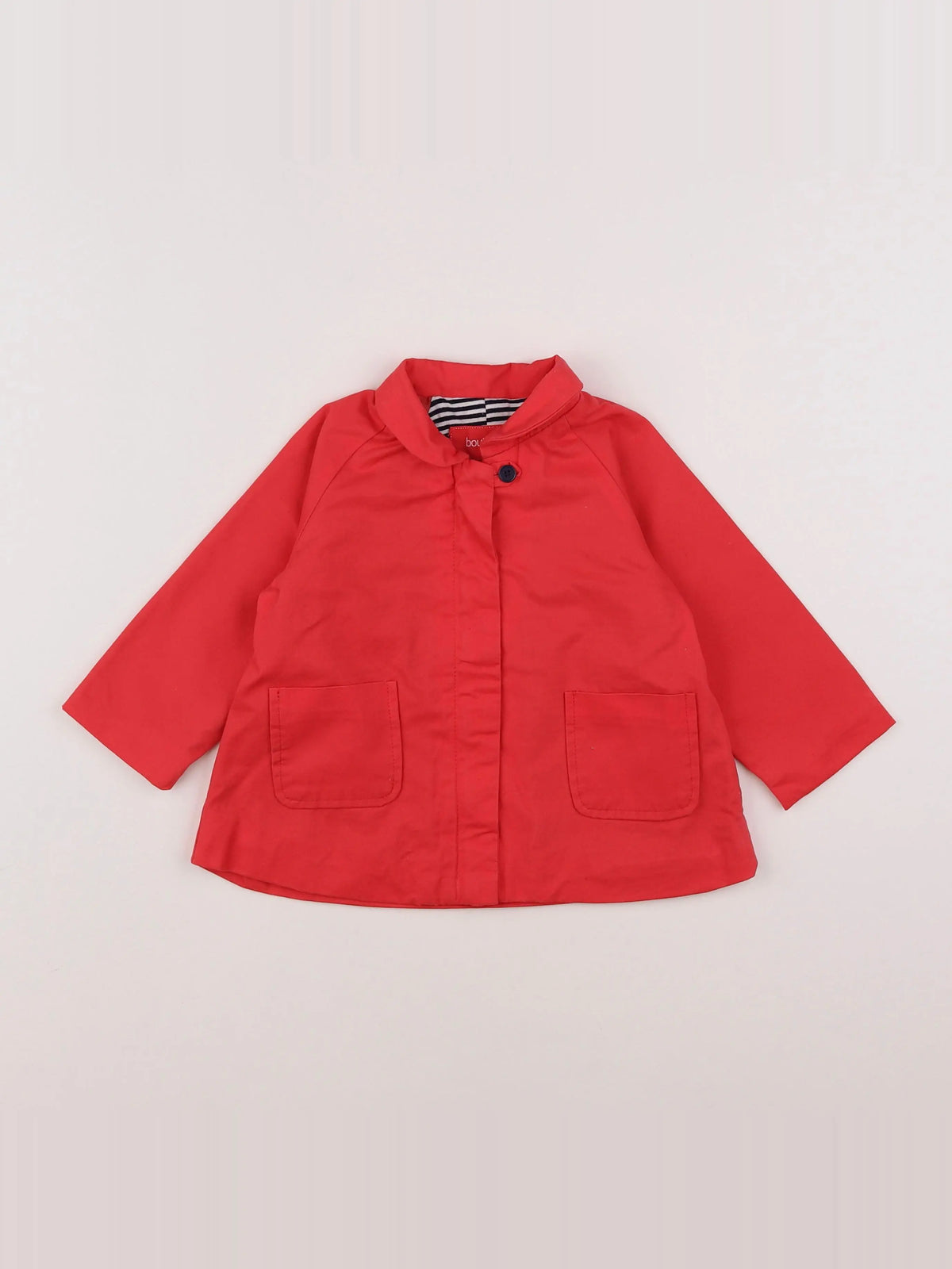 Boutchou - manteau rose - 12 mois