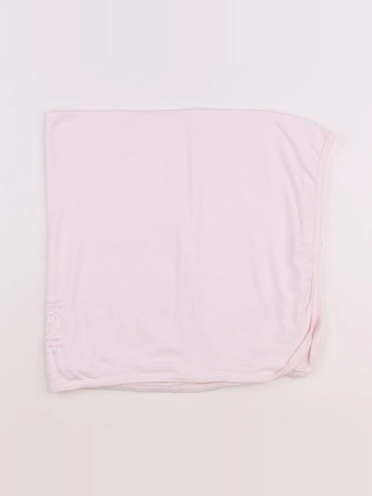 Petit Bateau - couverture blanc, rose - 