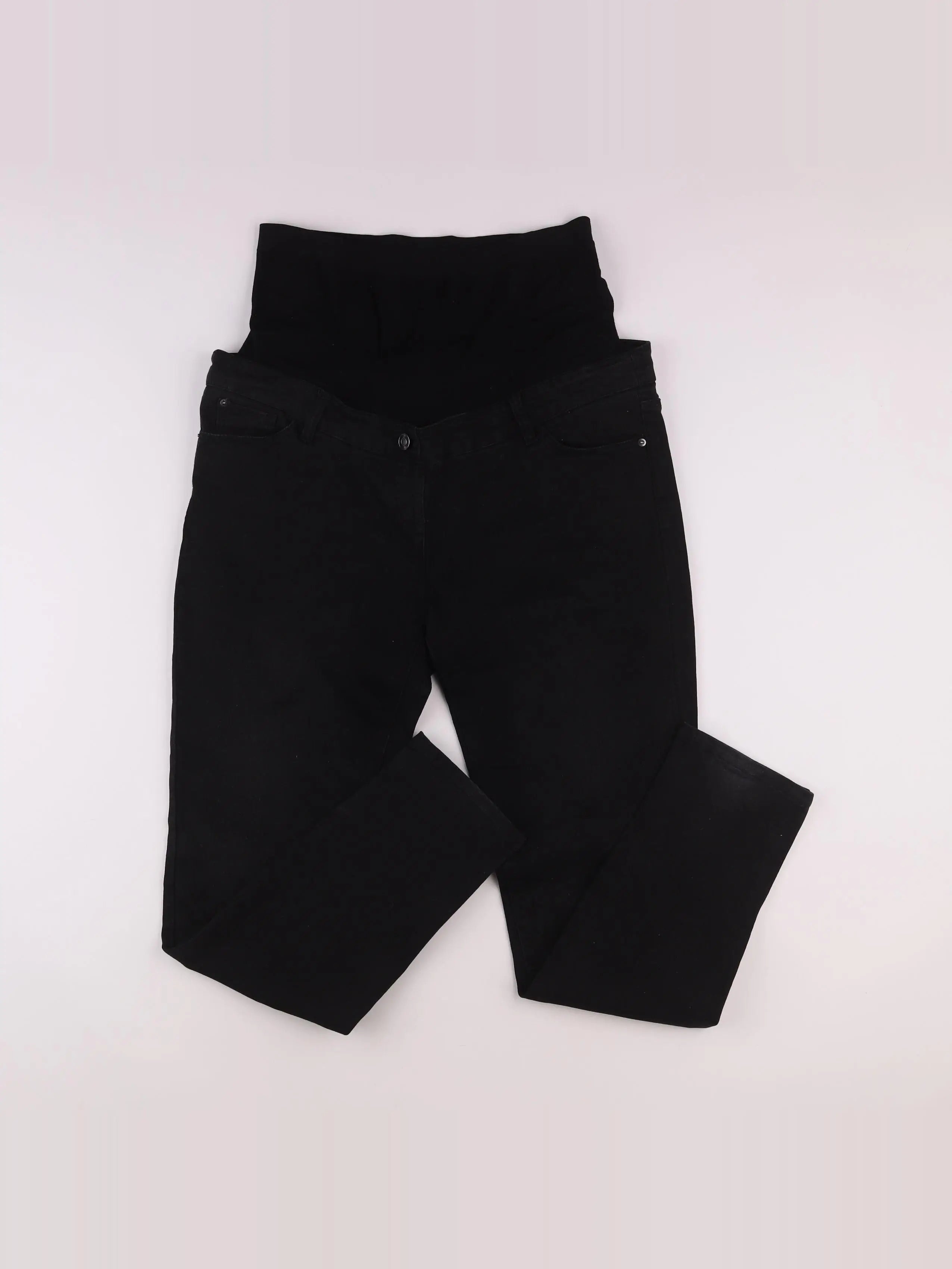 Vertbaudet - jean grossesse noir - 44