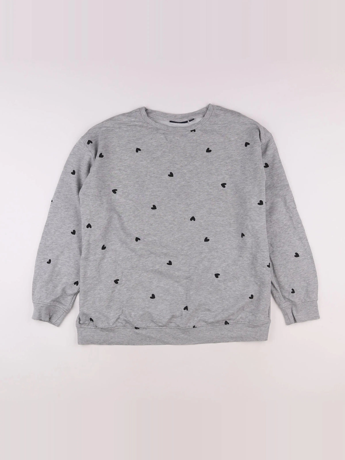 Kiabi - sweat grossesse gris - 46