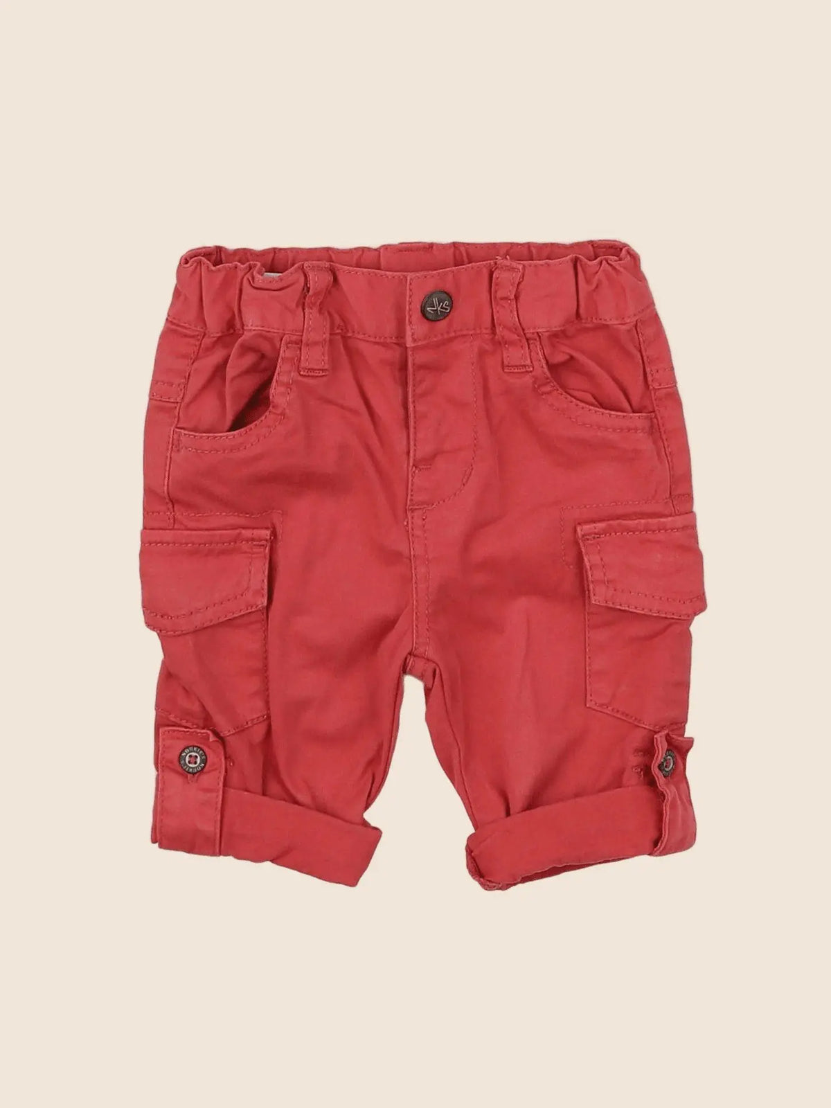 Noukie's - jean rouge - 6 mois