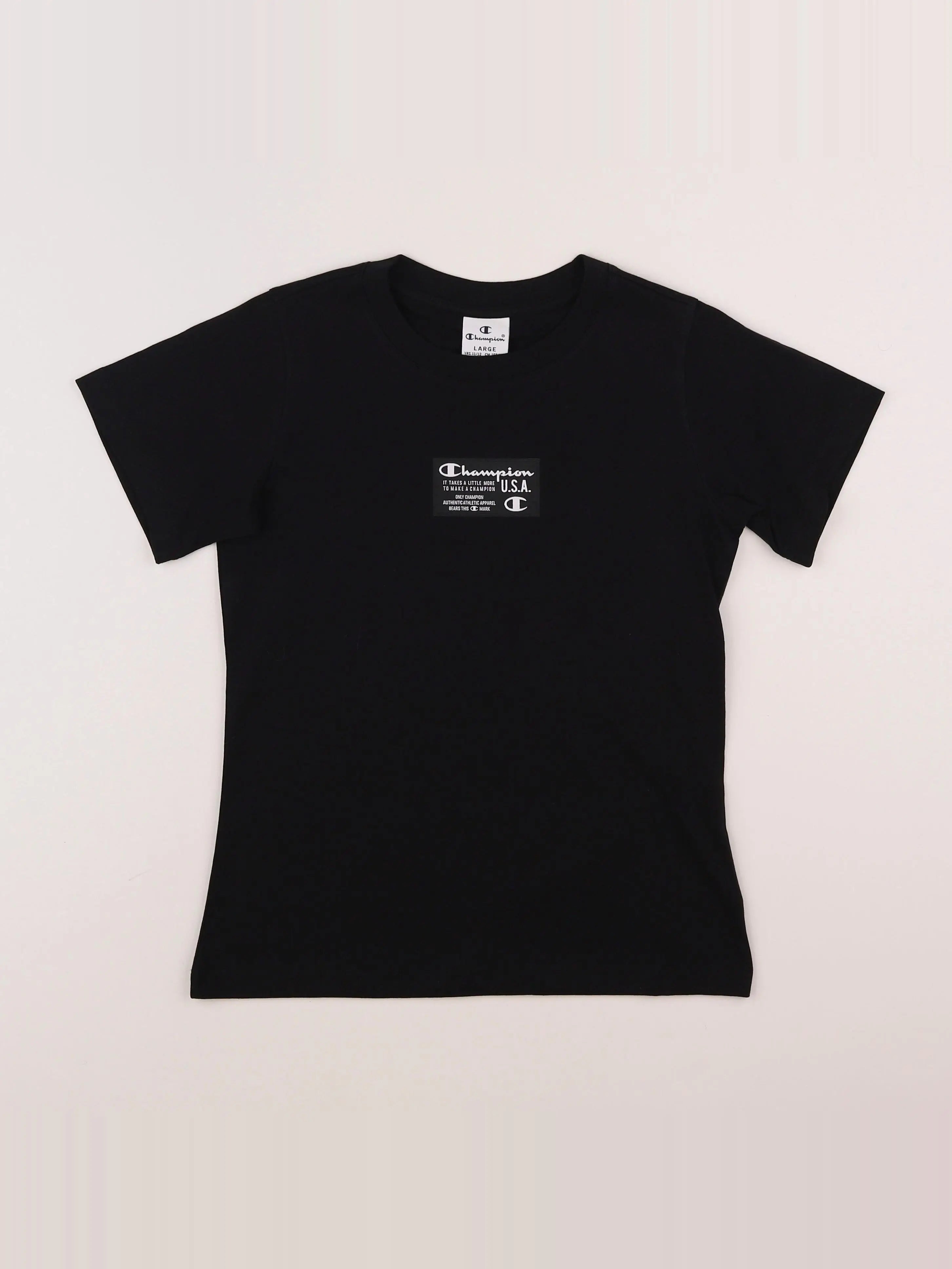 Champion  - tee-shirt noir - 11/12 ans