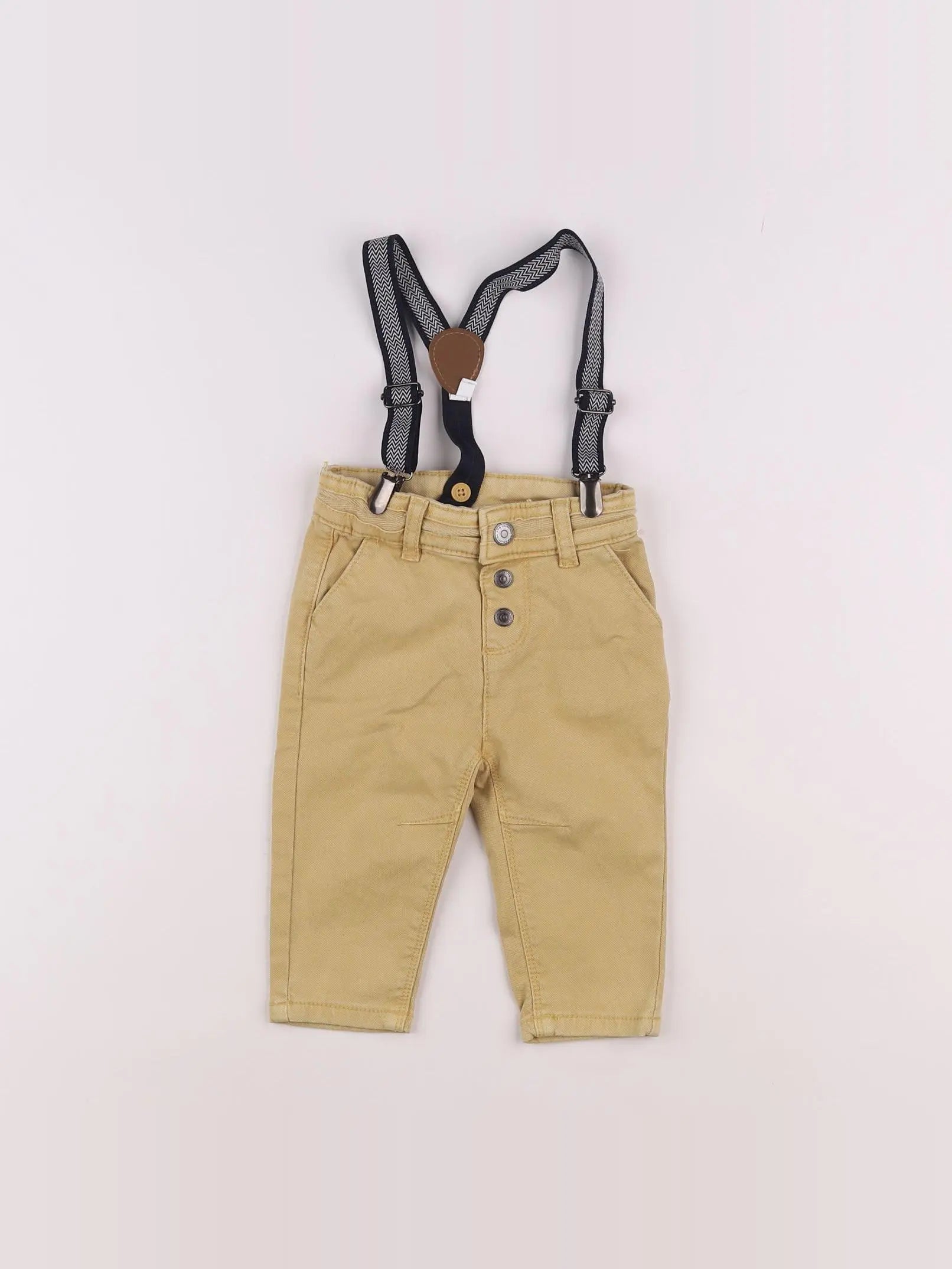 Tape à l'oeil - jean jaune - 6 mois