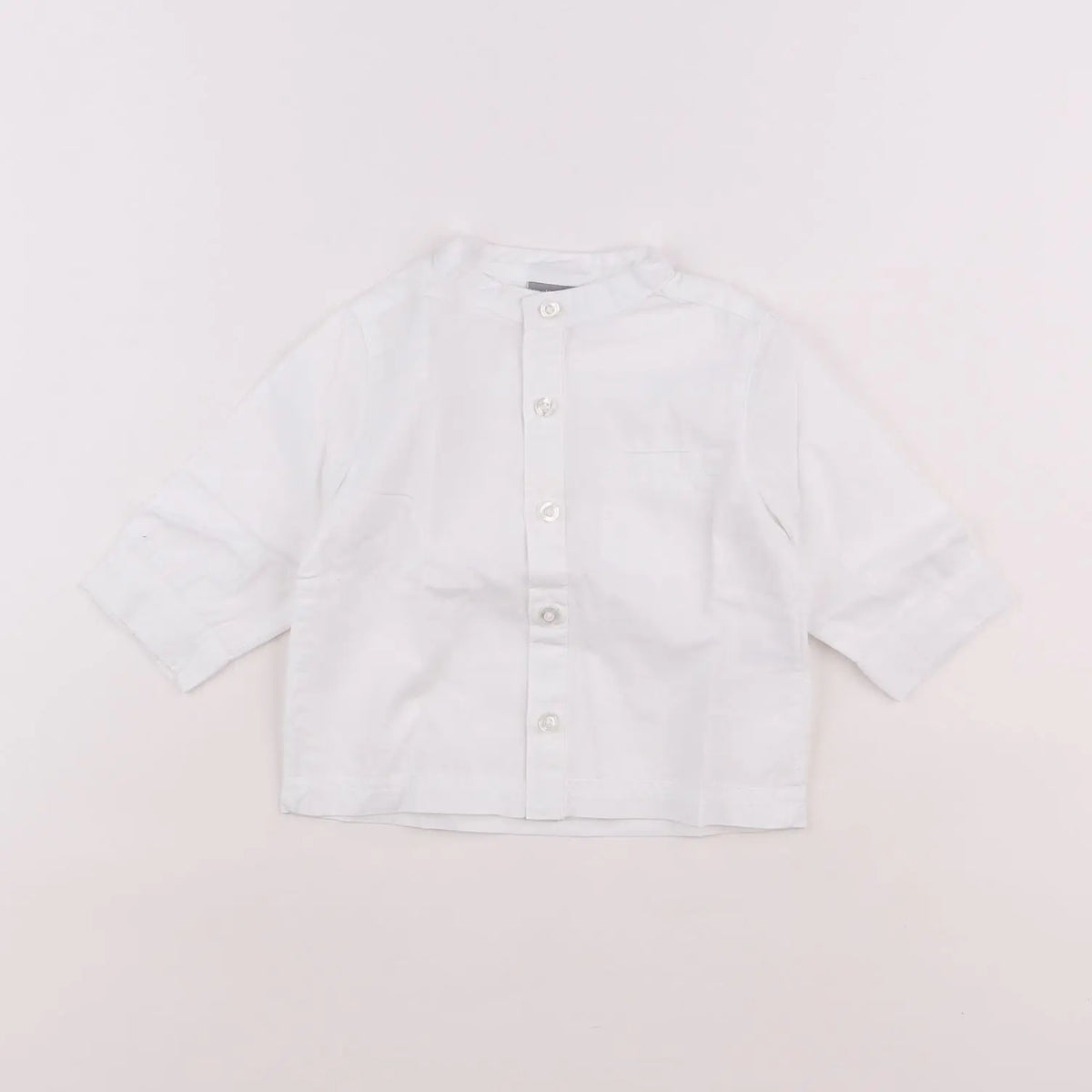 Vertbaudet - chemise blanc - 6 mois