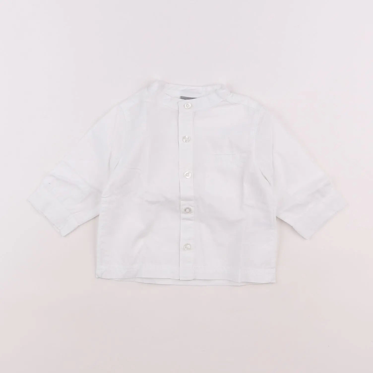 Vertbaudet - chemise blanc - 6 mois
