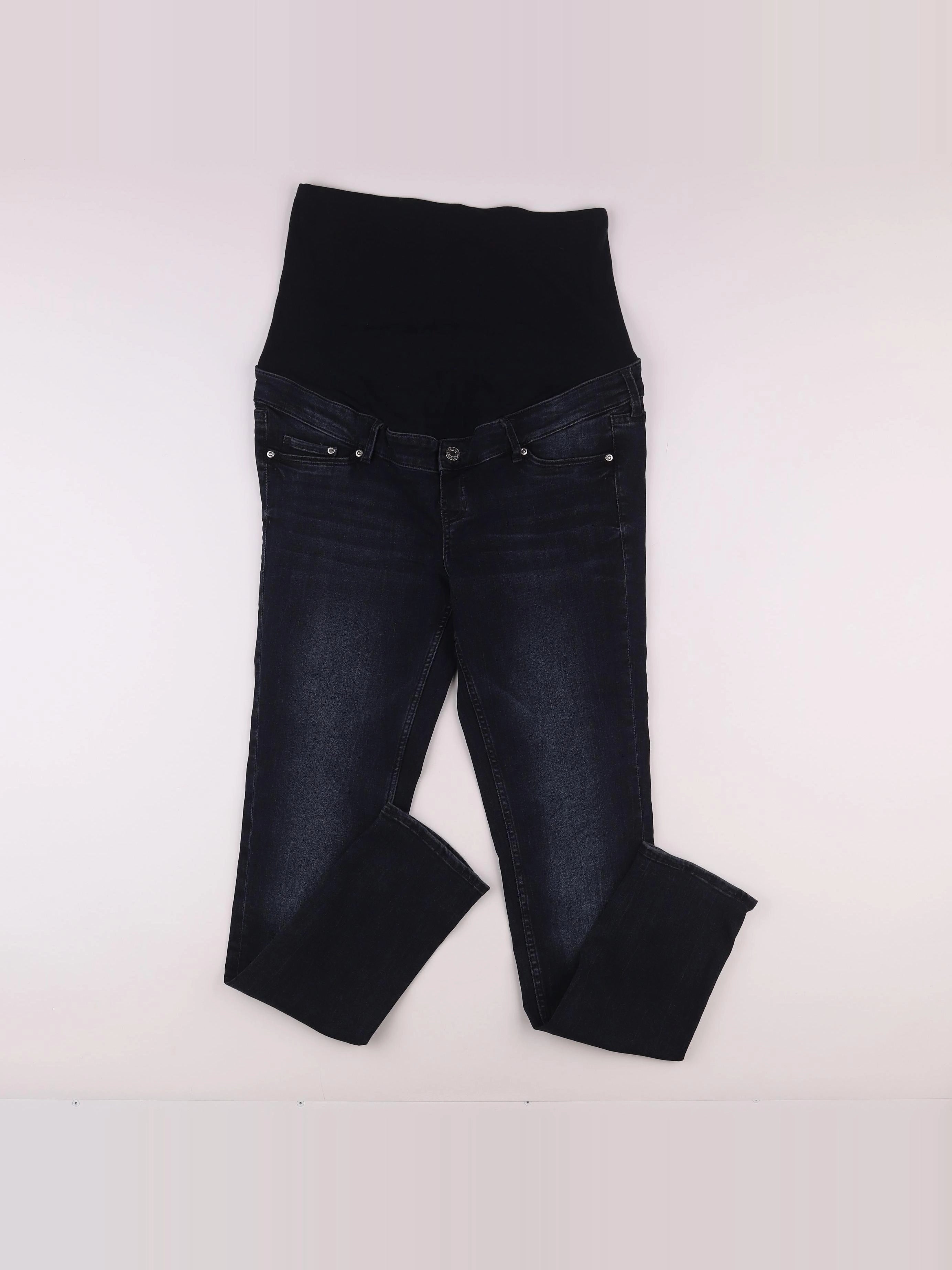 H&M - jean grossesse noir - 42