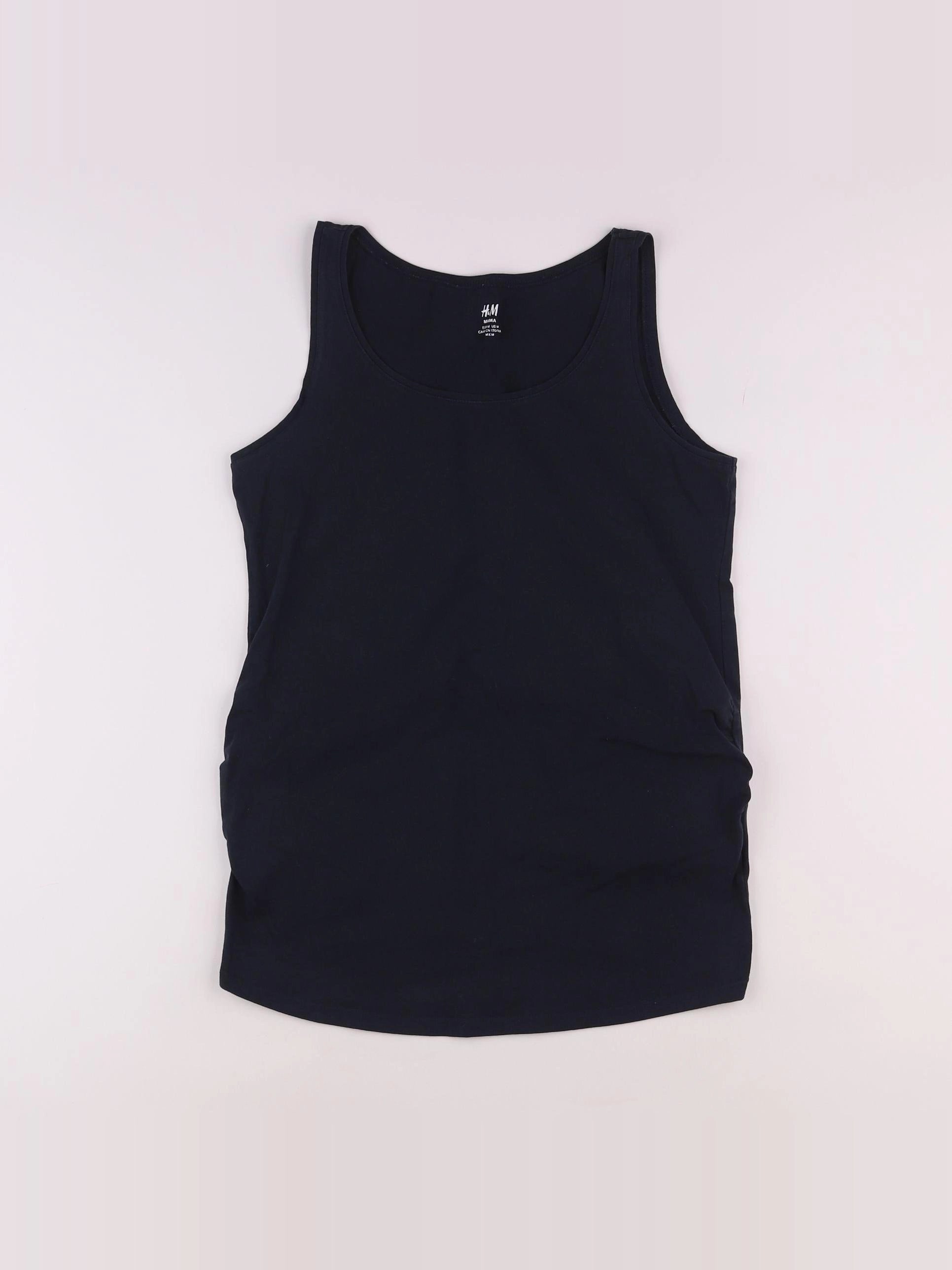 H&M - débardeur grossesse bleu - 40 à 42