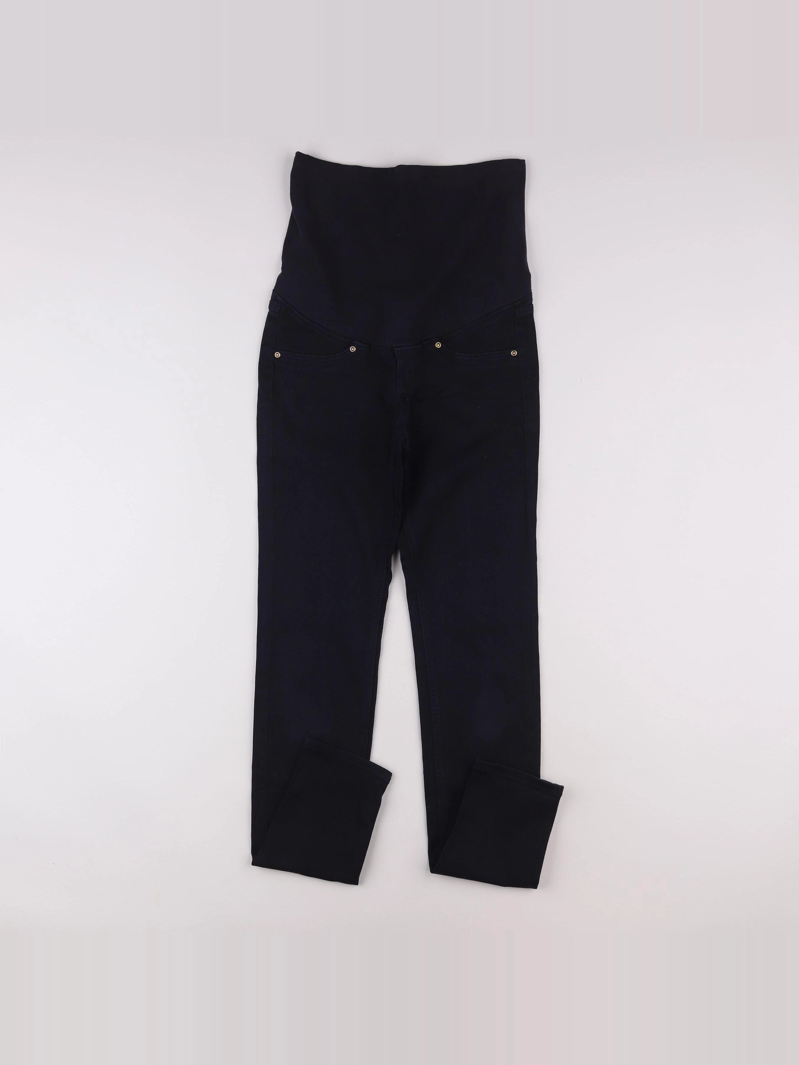 H&M - jean grossesse bleu - 34