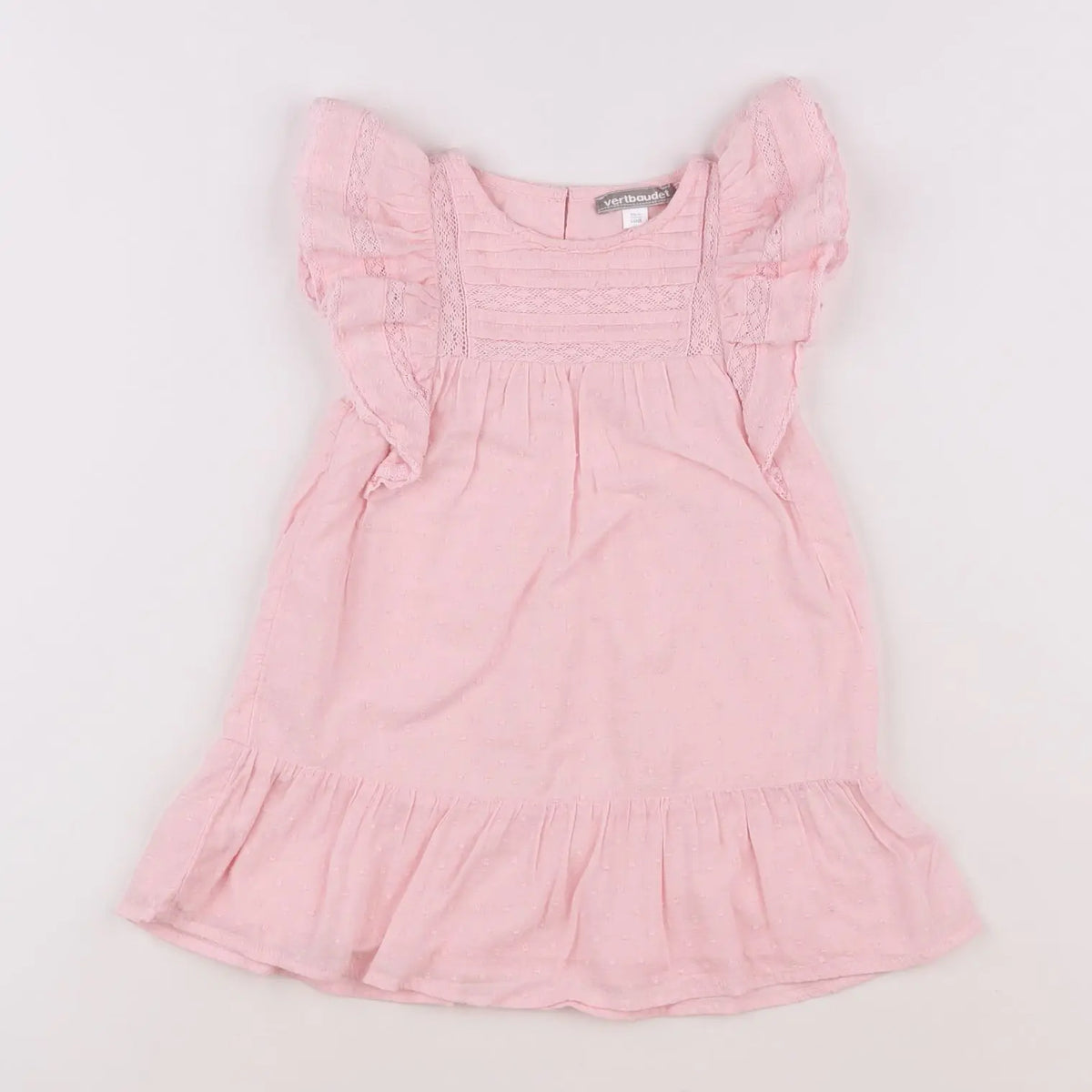 Vertbaudet - robe rose - 2 ans