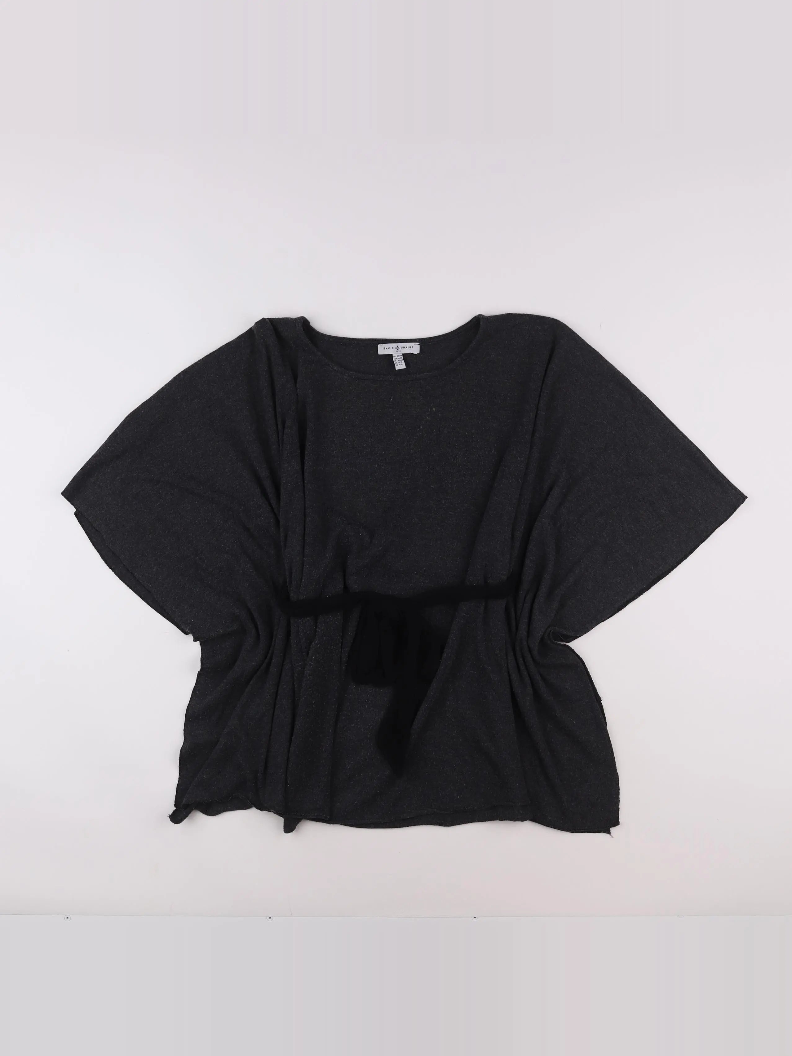 Envie de fraise - tee-shirt grossesse gris - 36 à 38