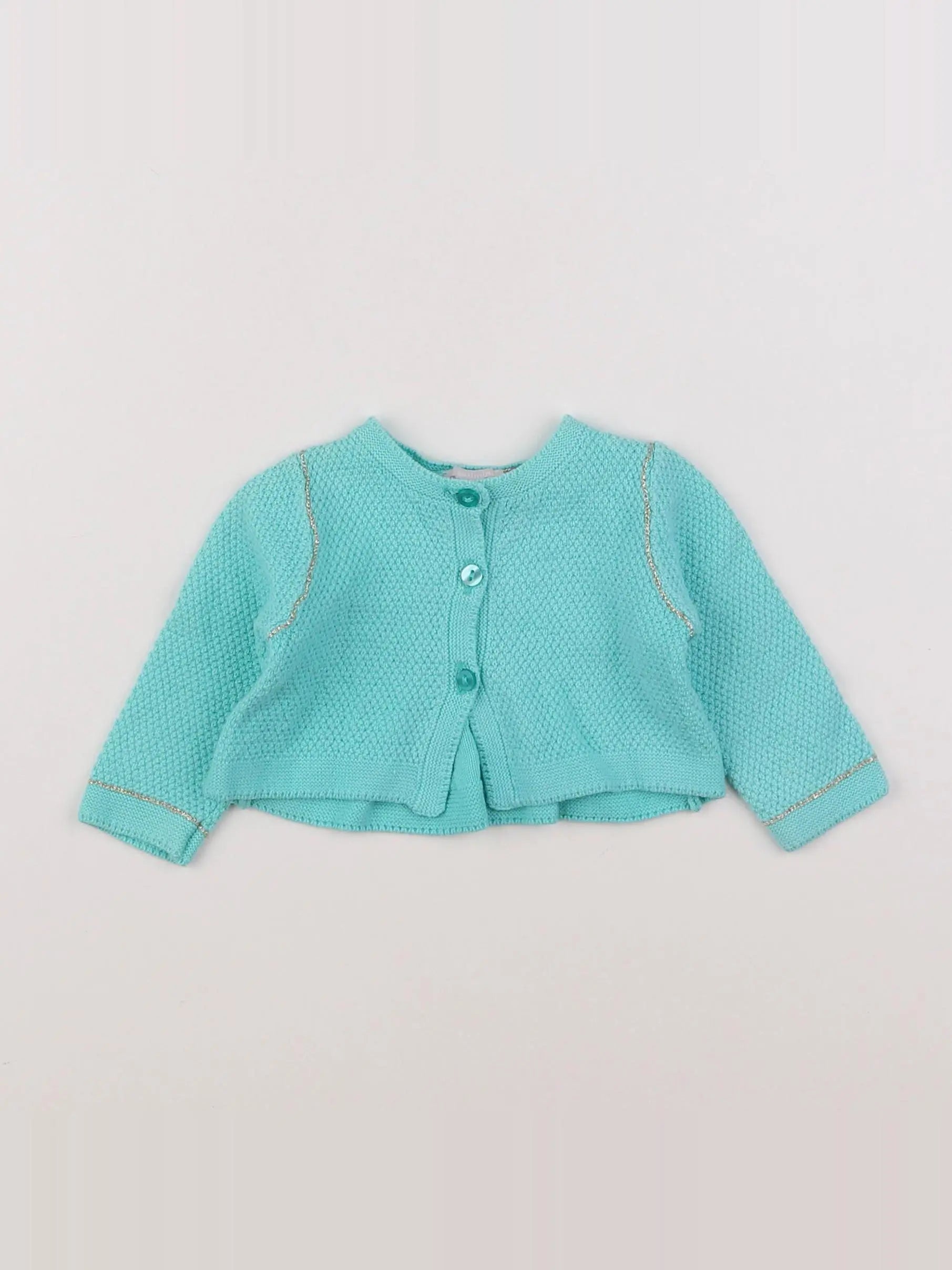 Catimini - gilet bleu - 3 mois