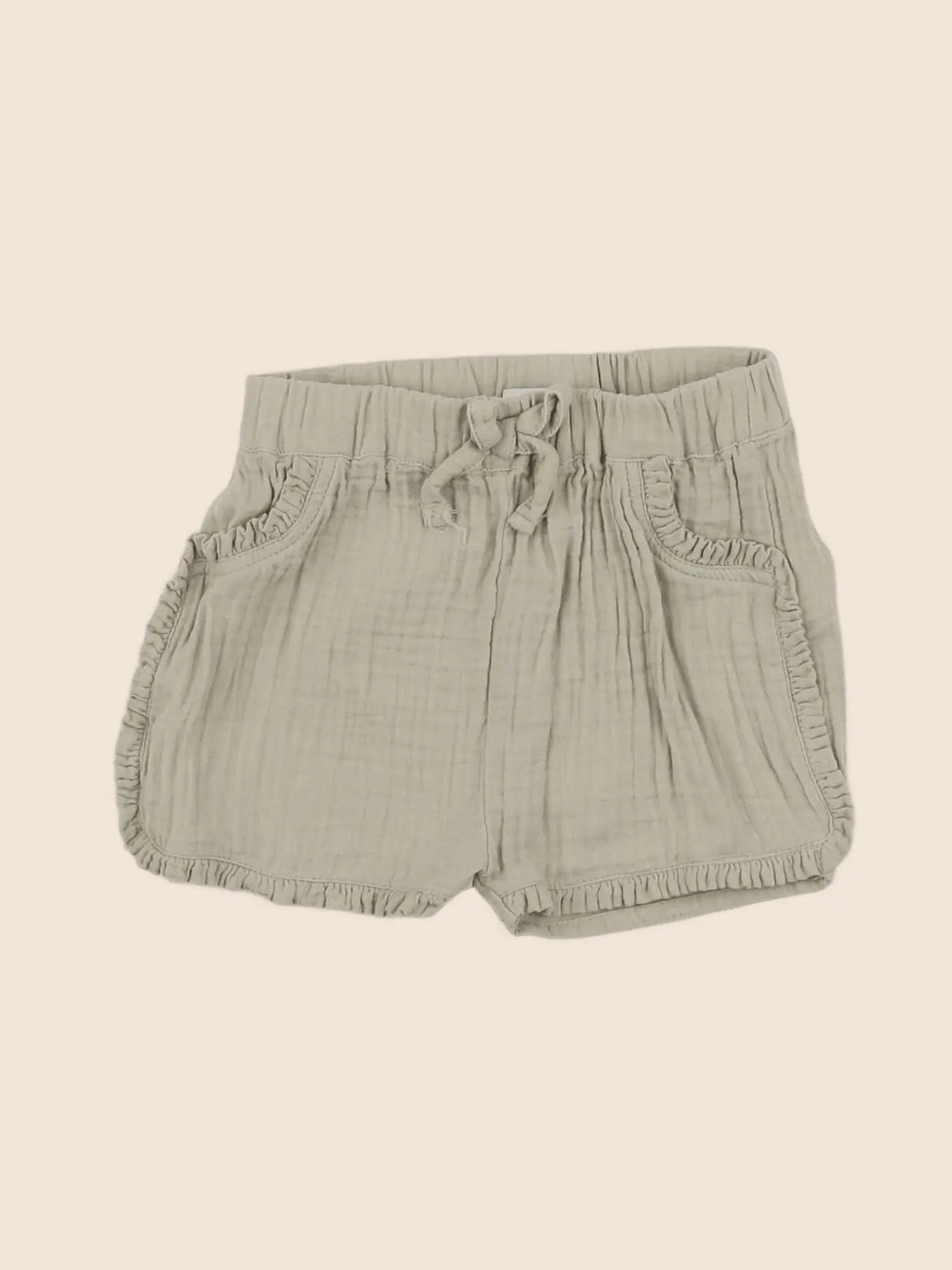 Vertbaudet - short vert - 12 mois