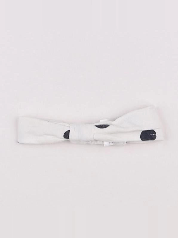 Vertbaudet - bandeau blanc, bleu - 6 mois